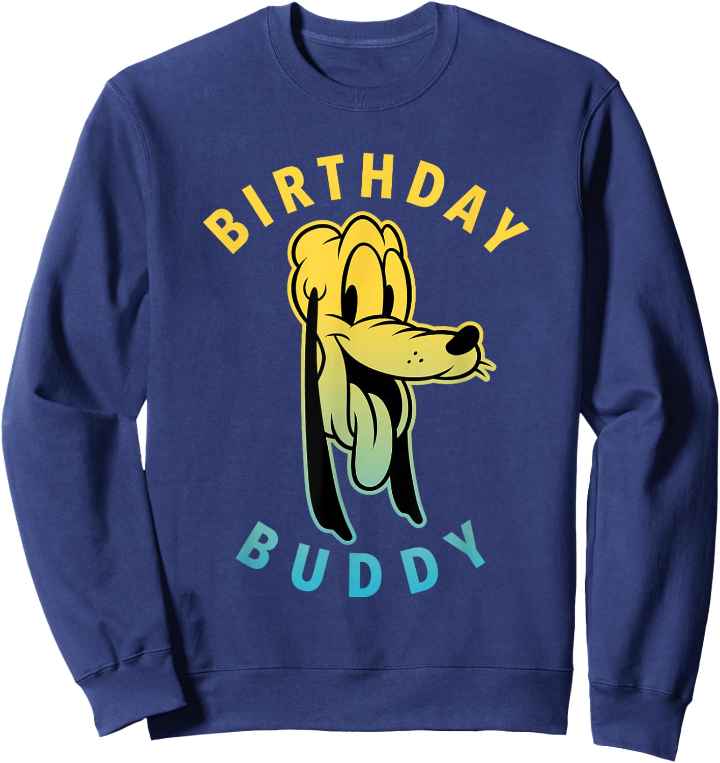 Disney Mickey and Friends Pluto Birthday Buddy Sweatshirt - Sweatshirt | Navy