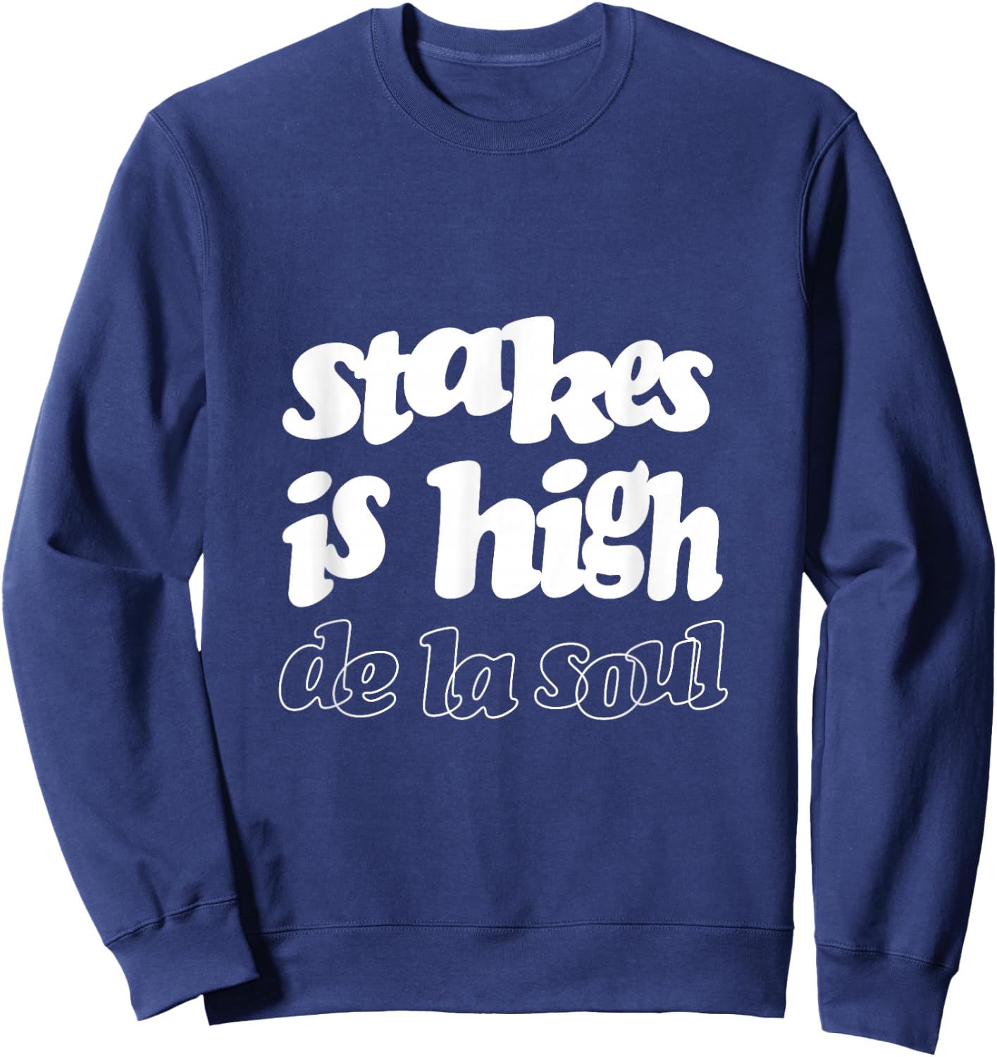 De La Soul "Stakes is High" Sweatshirt - Sweatshirt | Navy