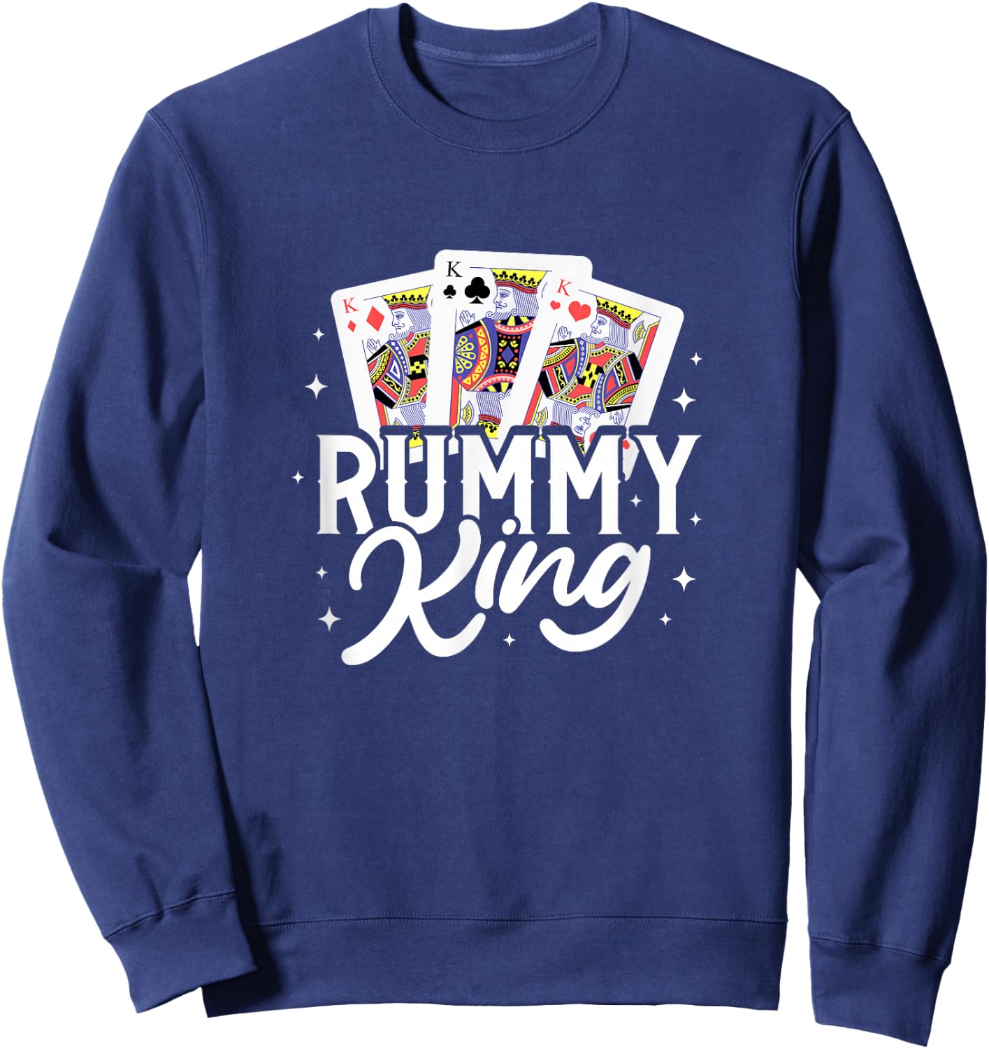 Rummy king Sweatshirt - Sweatshirt | Navy
