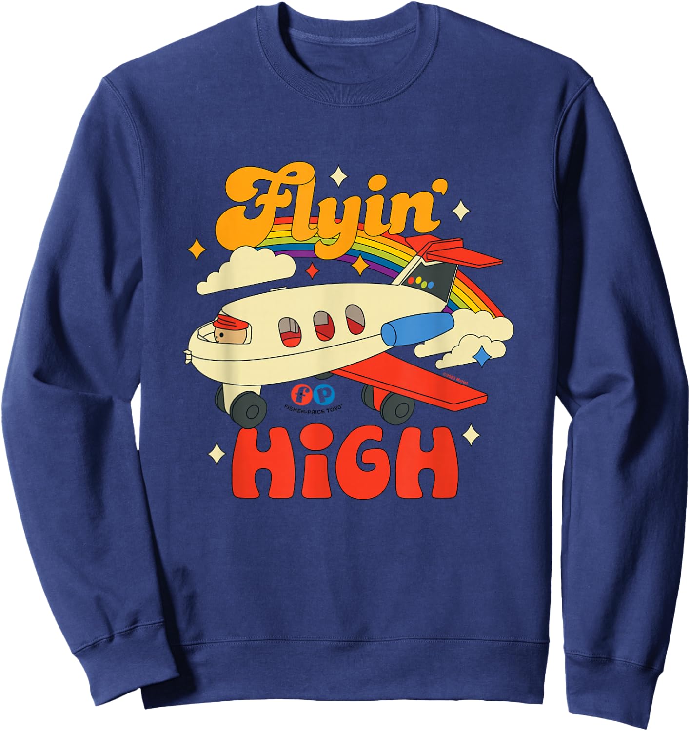 Fisher Price Flyin High Plane Sweatshirt - Sweatshirt | Navy
