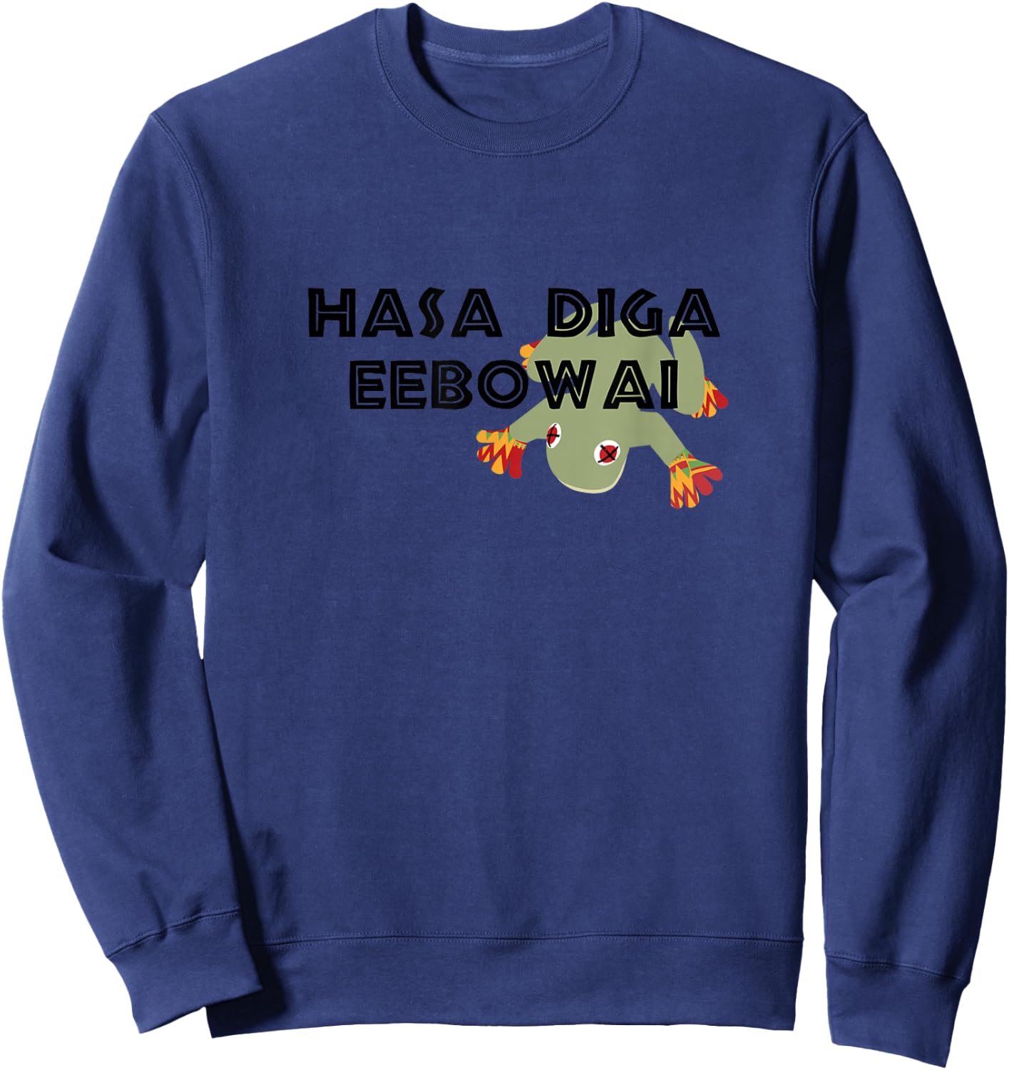 Hasa Diga Eebowai Sweatshirt - Sweatshirt | Navy