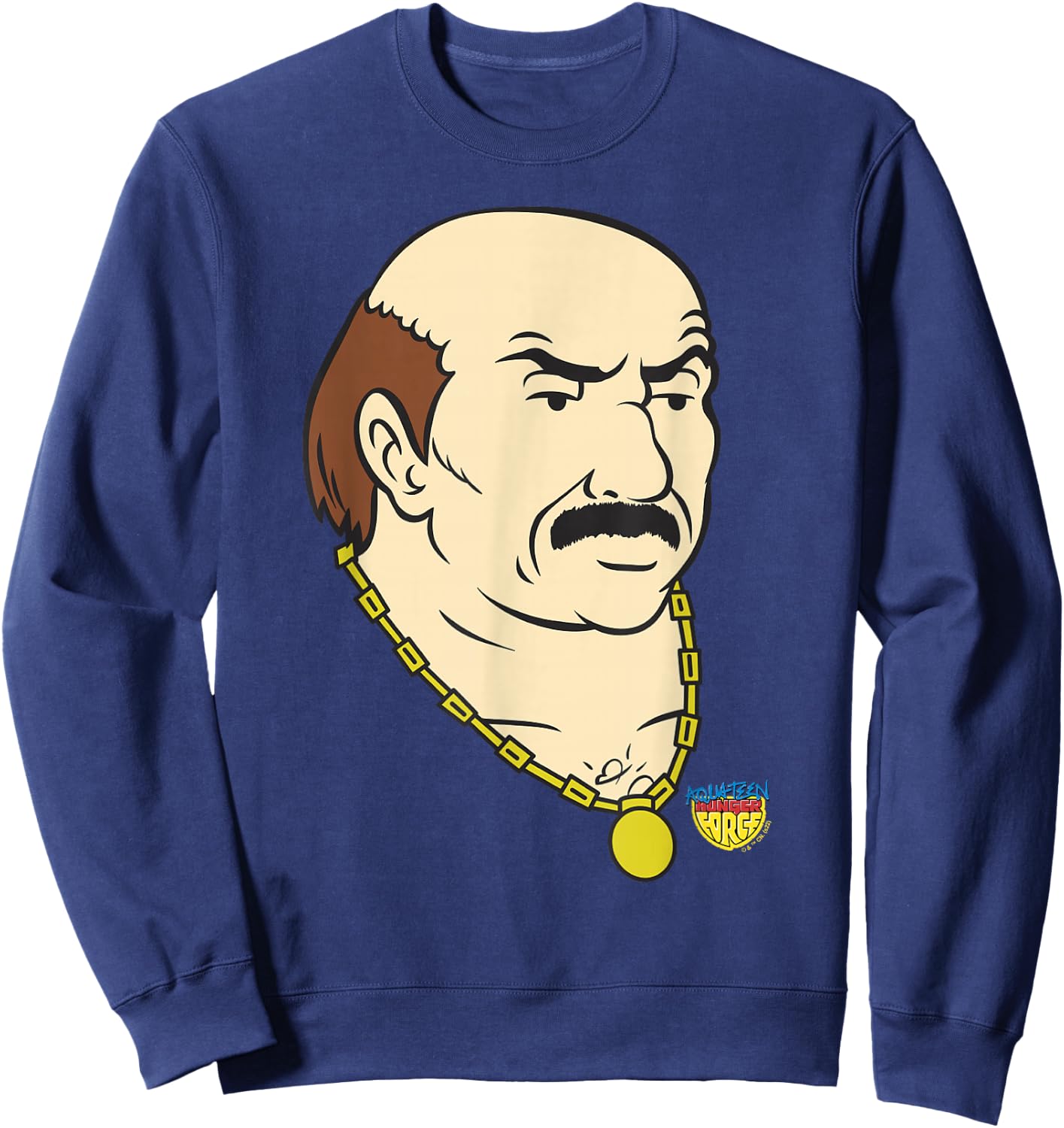 Aqua Teen Hunger Force Carl Big Face Sweatshirt - Sweatshirt | Navy