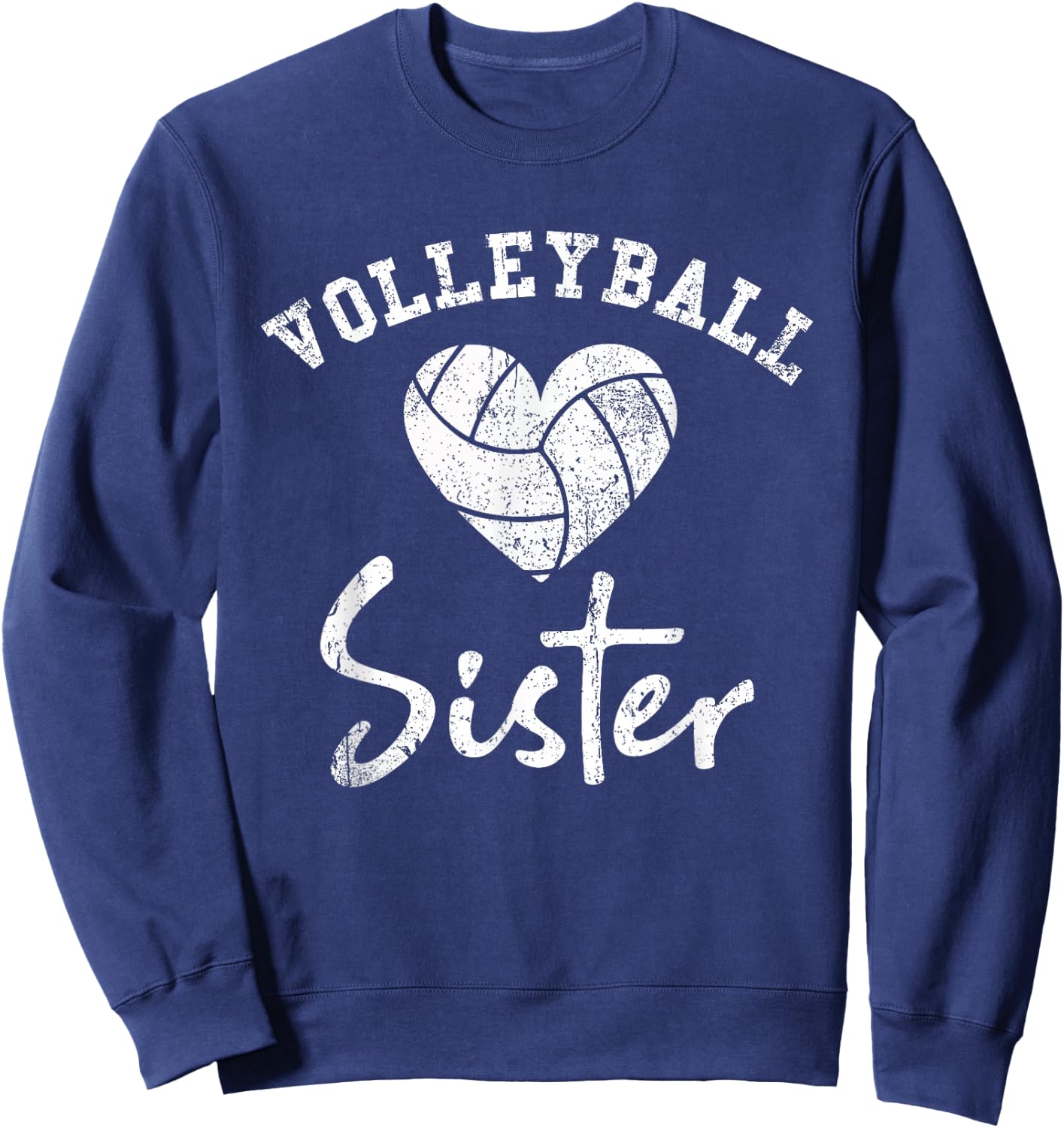 Volleyball Sister Sweatshirt - Sweatshirt | Navy
