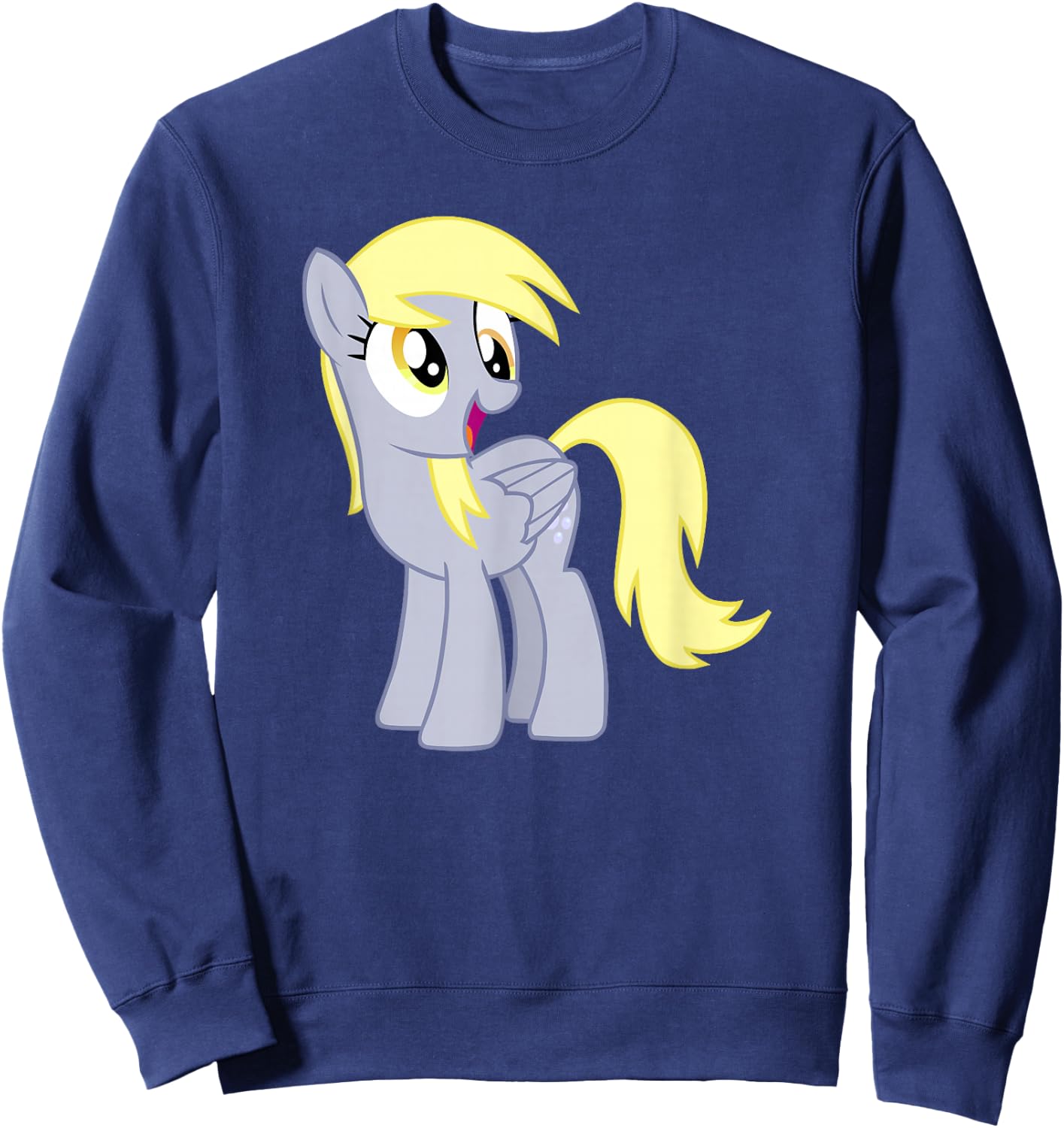 My Little Pony: Friendship is Magic Derpy Bubbles Portrait Sweatshirt - Sweatshirt | Navy