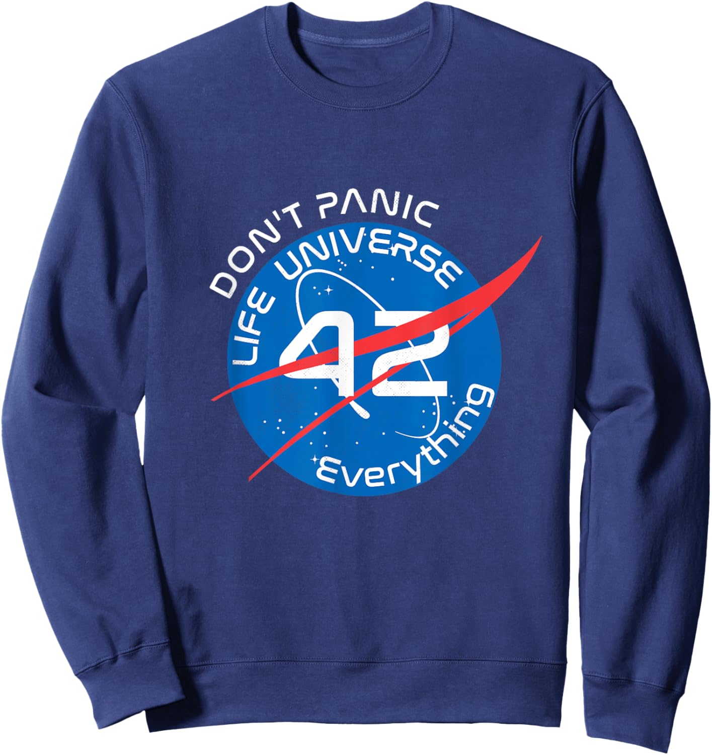 The 42 Answer to Life The Universe and Everything Sweatshirt - Sweatshirt | Navy