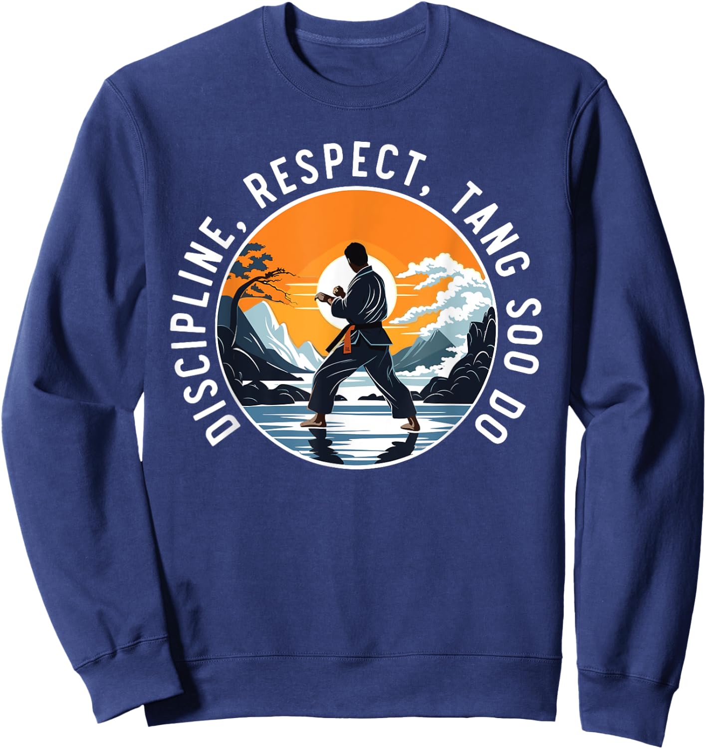 Tang Soo Do Korean Karate Martial Arts Martial Artist Sweatshirt - Sweatshirt | Navy