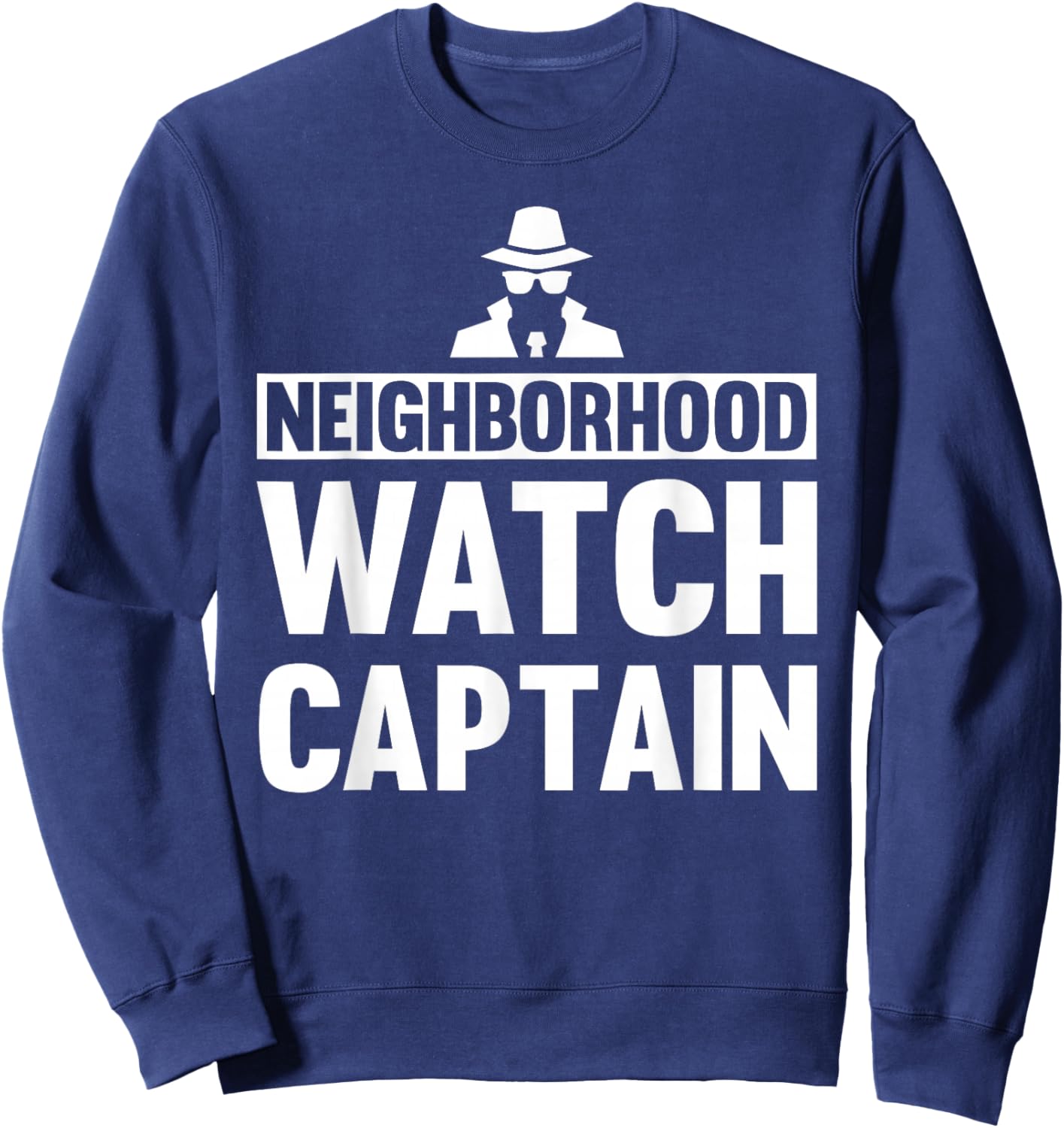 Neighborhood Watch Captain Uniform Sweatshirt - Sweatshirt | Navy