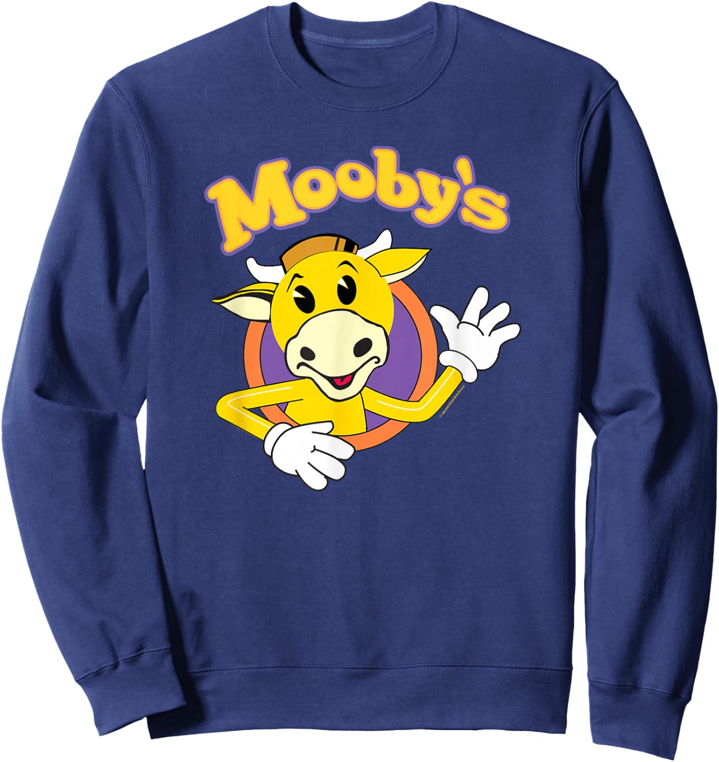 Jay and Silent Bob Mooby's Logo Sweatshirt - Sweatshirt | Navy