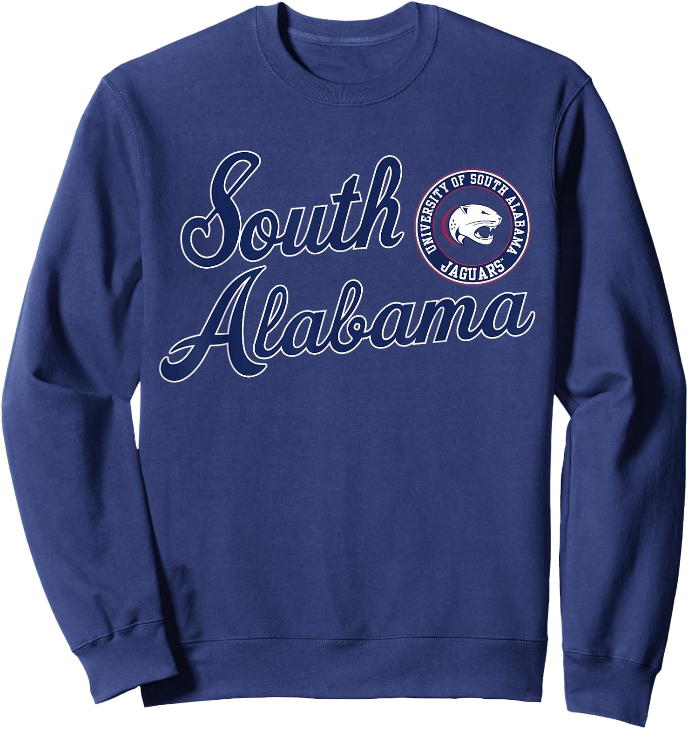 South Alabama Jaguars | Official NCAA Merch | NCAFSAL04 Sweatshirt - Sweatshirt | Navy