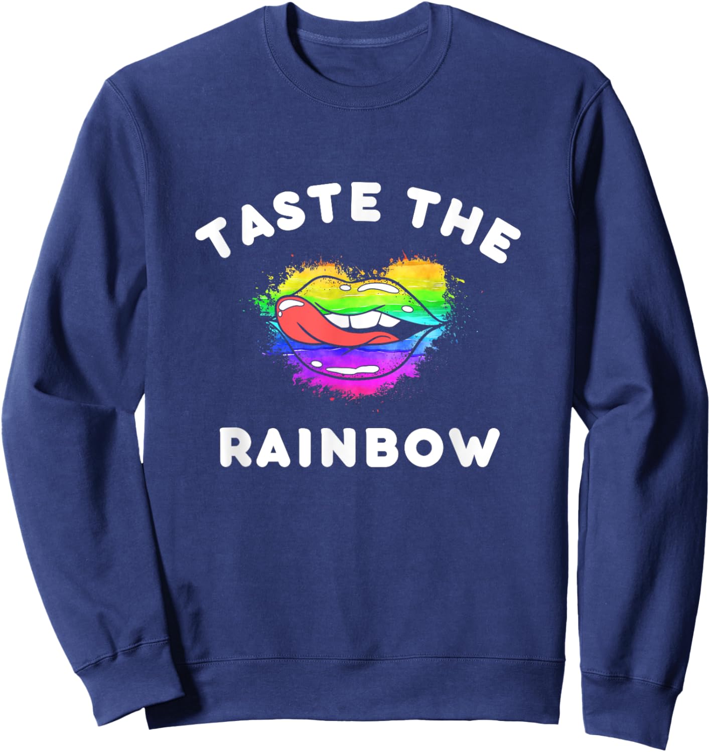 Taste The Rainbow Sweatshirt - Sweatshirt | Navy