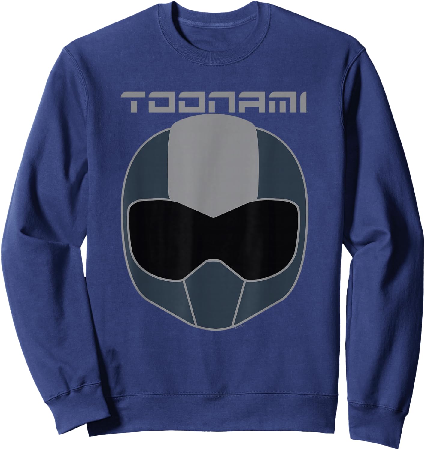 Toonami T.O.M. Simple Big Face Sweatshirt - Sweatshirt | Navy
