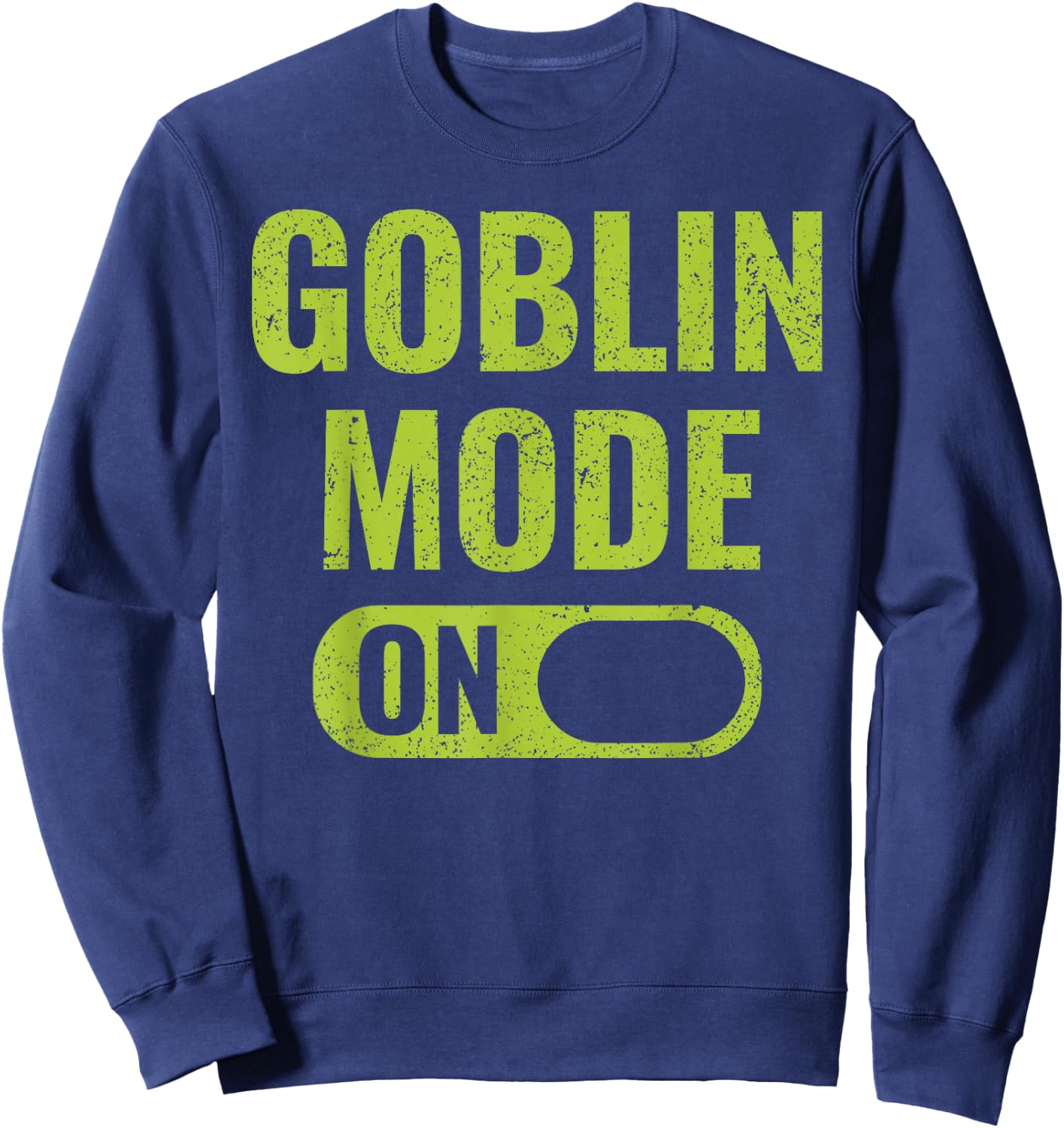 Goblin Mode Sweatshirt - Sweatshirt | Navy