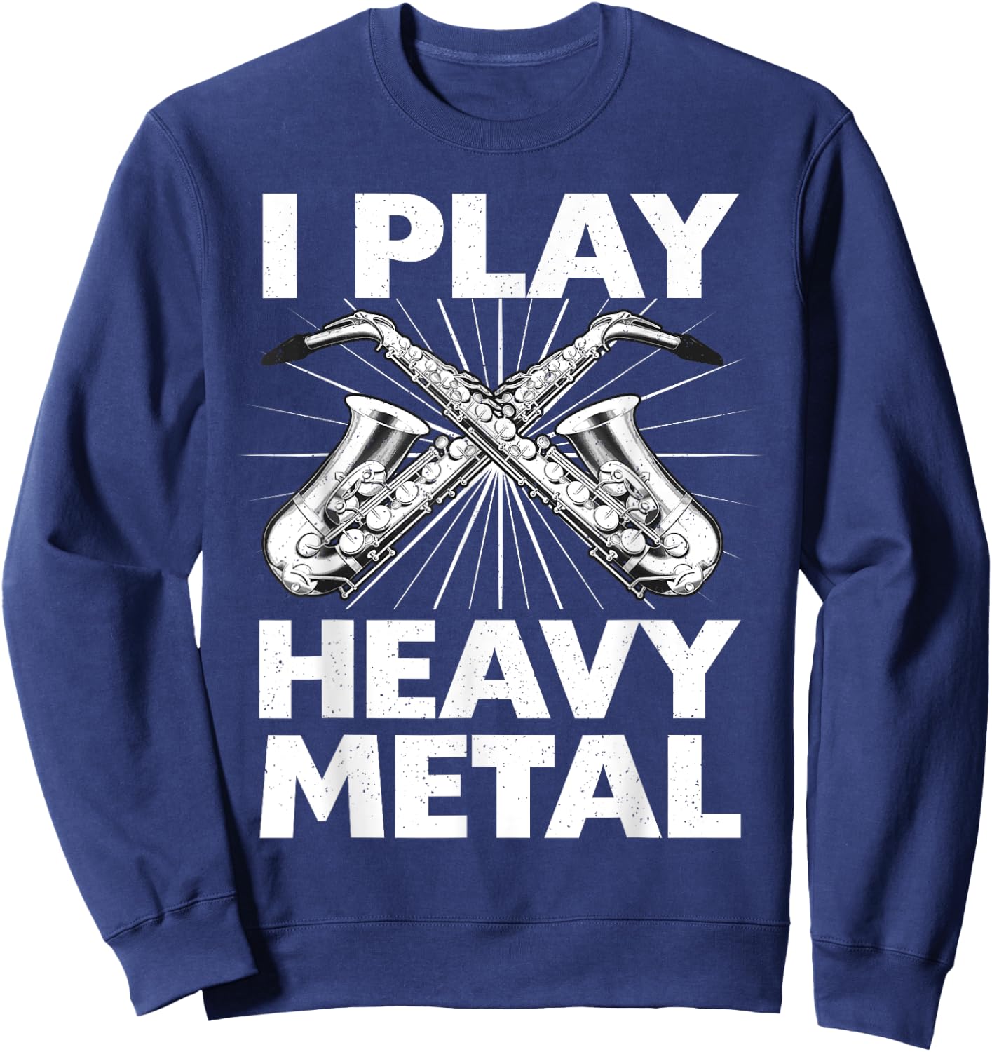 Funny Saxophone Women Saxophone Player Saxophonist Sweatshirt - Sweatshirt | Navy