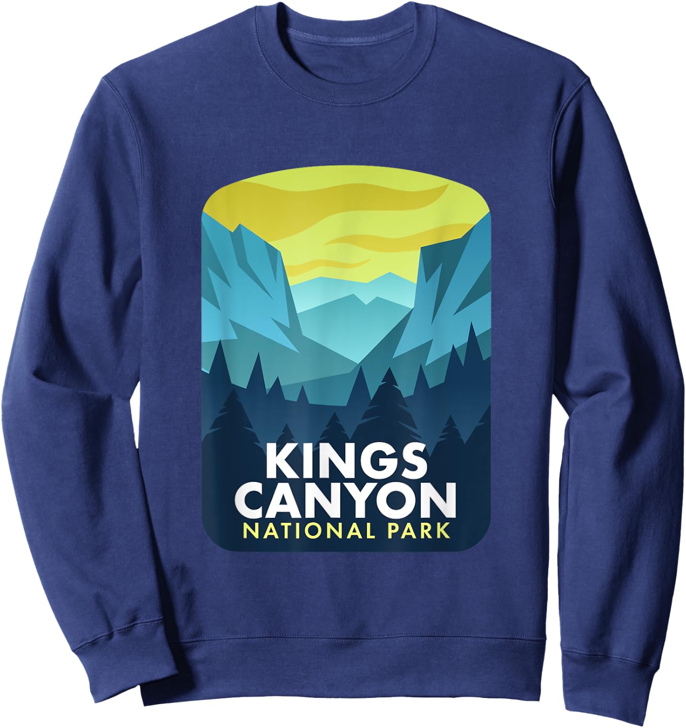 Kings Canyon National Park Sweatshirt - Sweatshirt | Navy