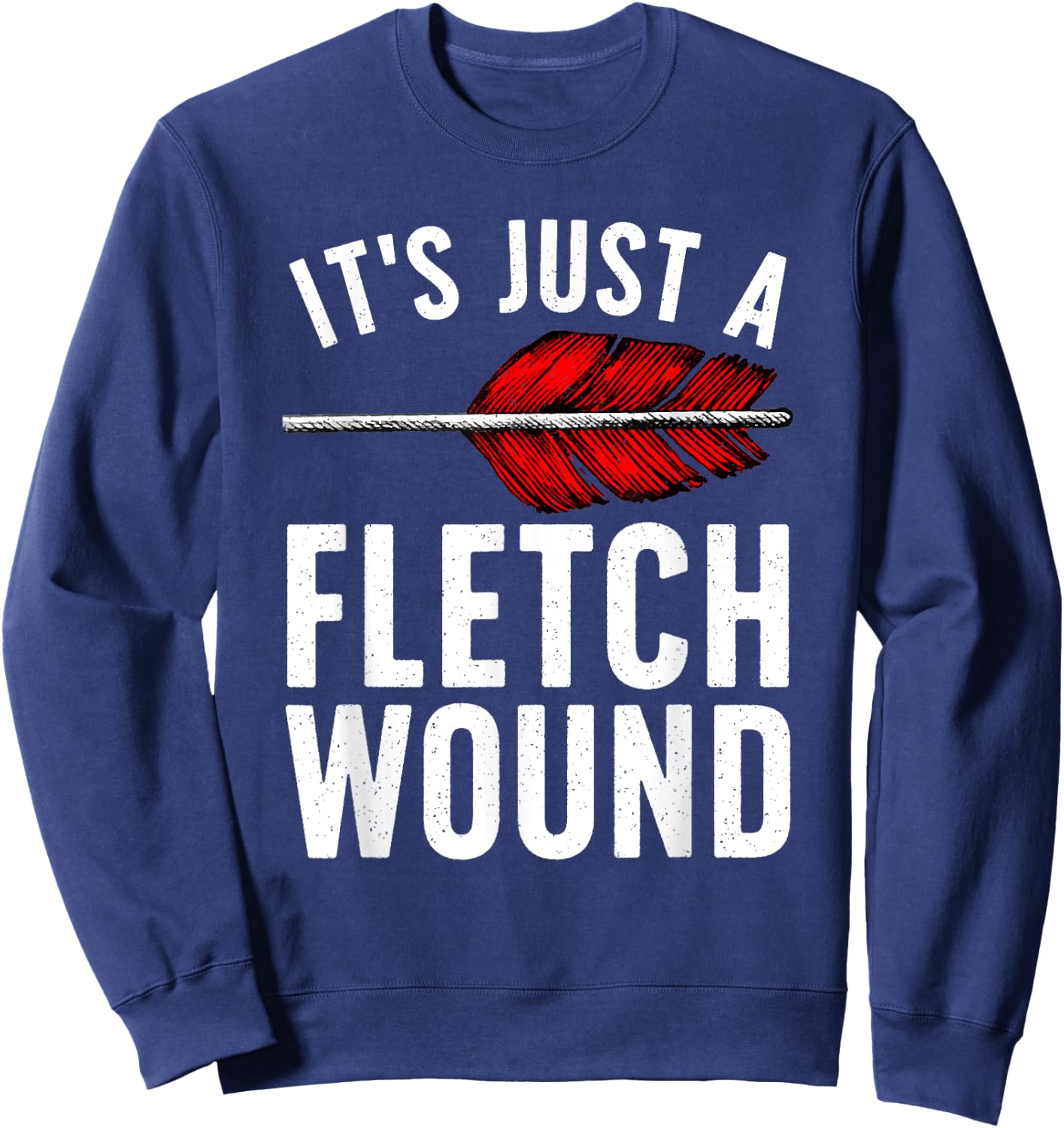 Funny Archery Art Women Kids Bowhunter Archery Lover Sweatshirt - Sweatshirt | Navy
