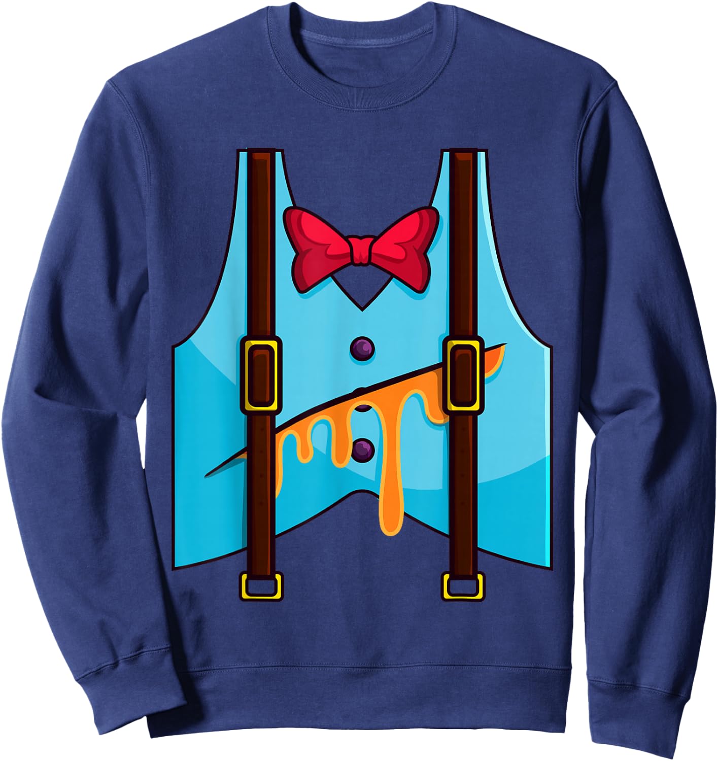 Humpty Dumpty Halloween Costume Sweatshirt - Sweatshirt | Navy