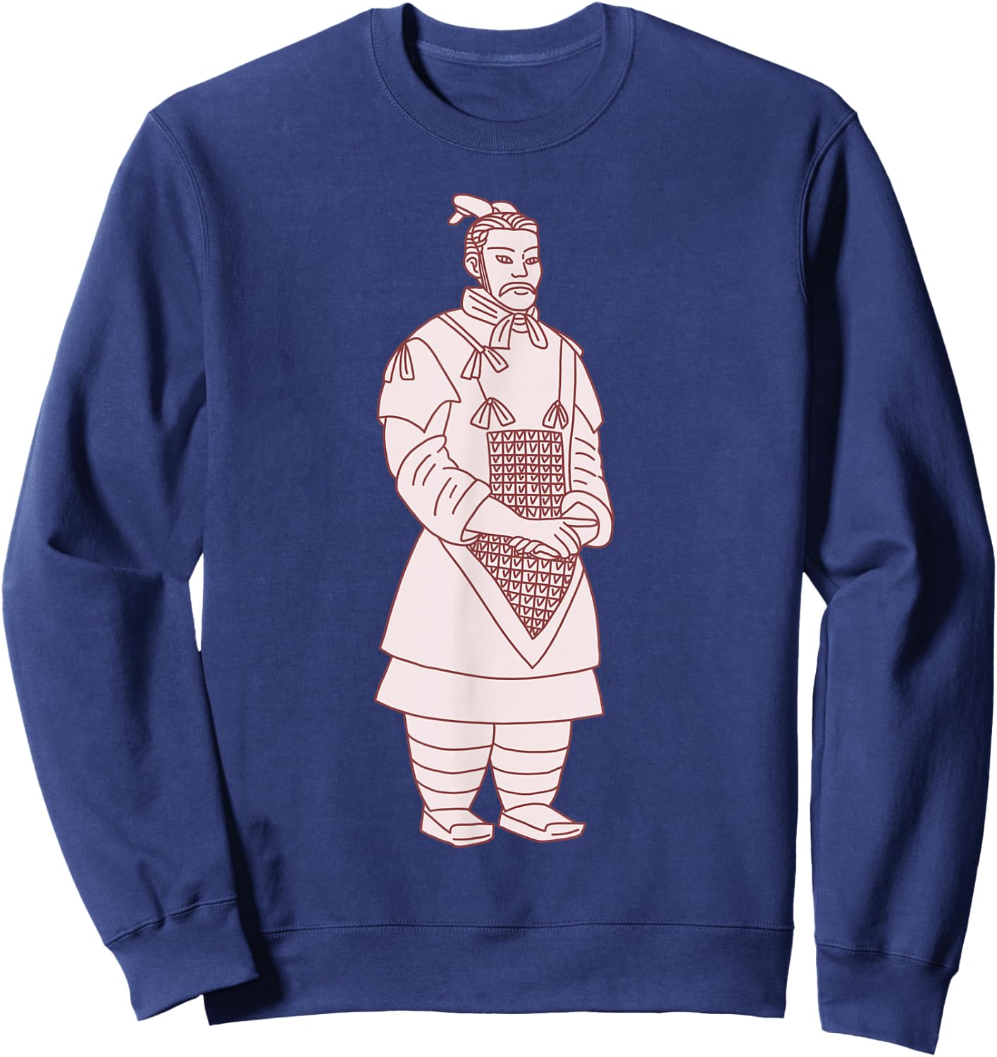 Terra Cotta Bilingual Wisdom Sweatshirt - Sweatshirt | Navy