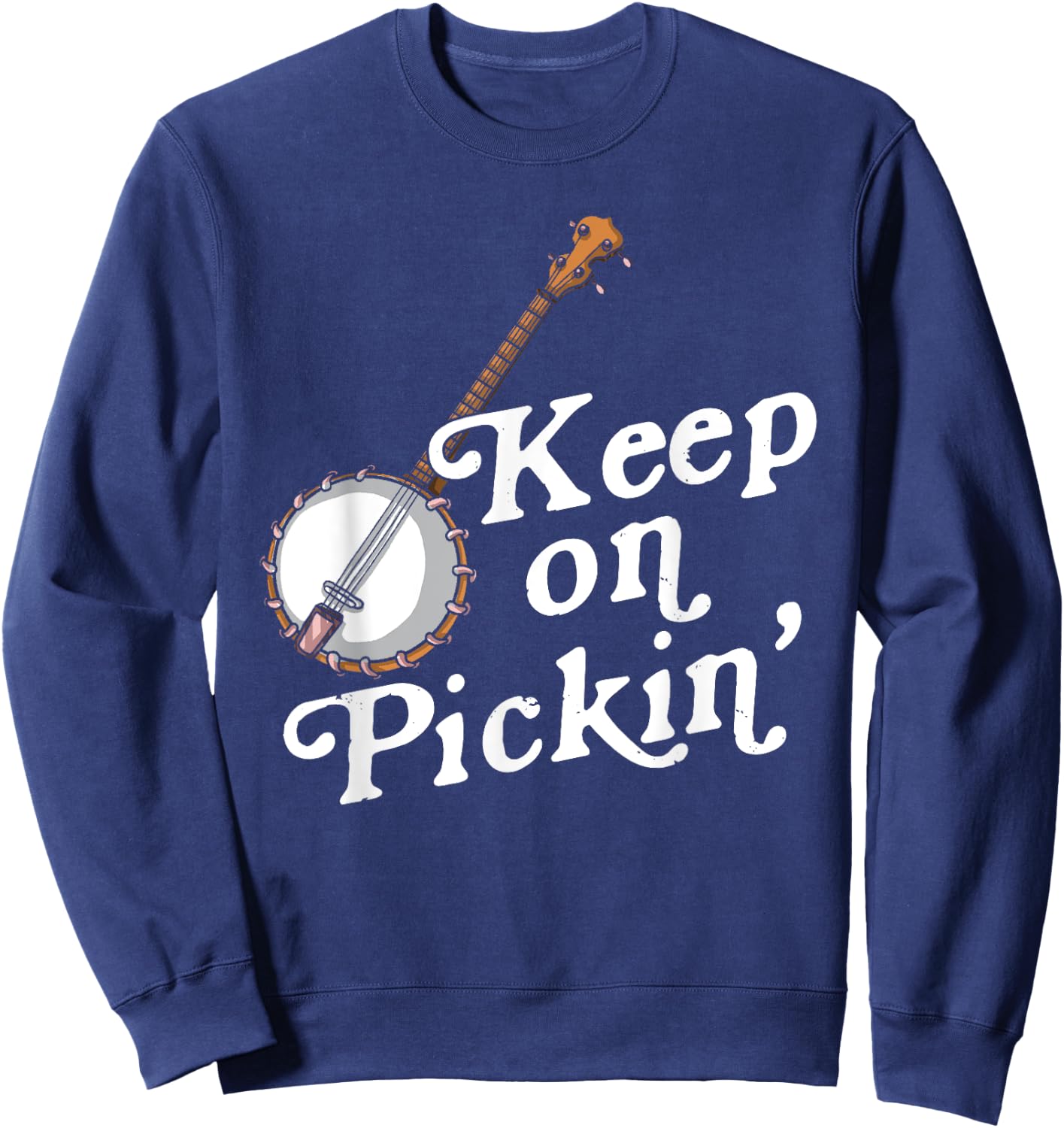 Banjo Bluebird Tennesse Mandolin Bluegrass Sweatshirt - Sweatshirt | Navy