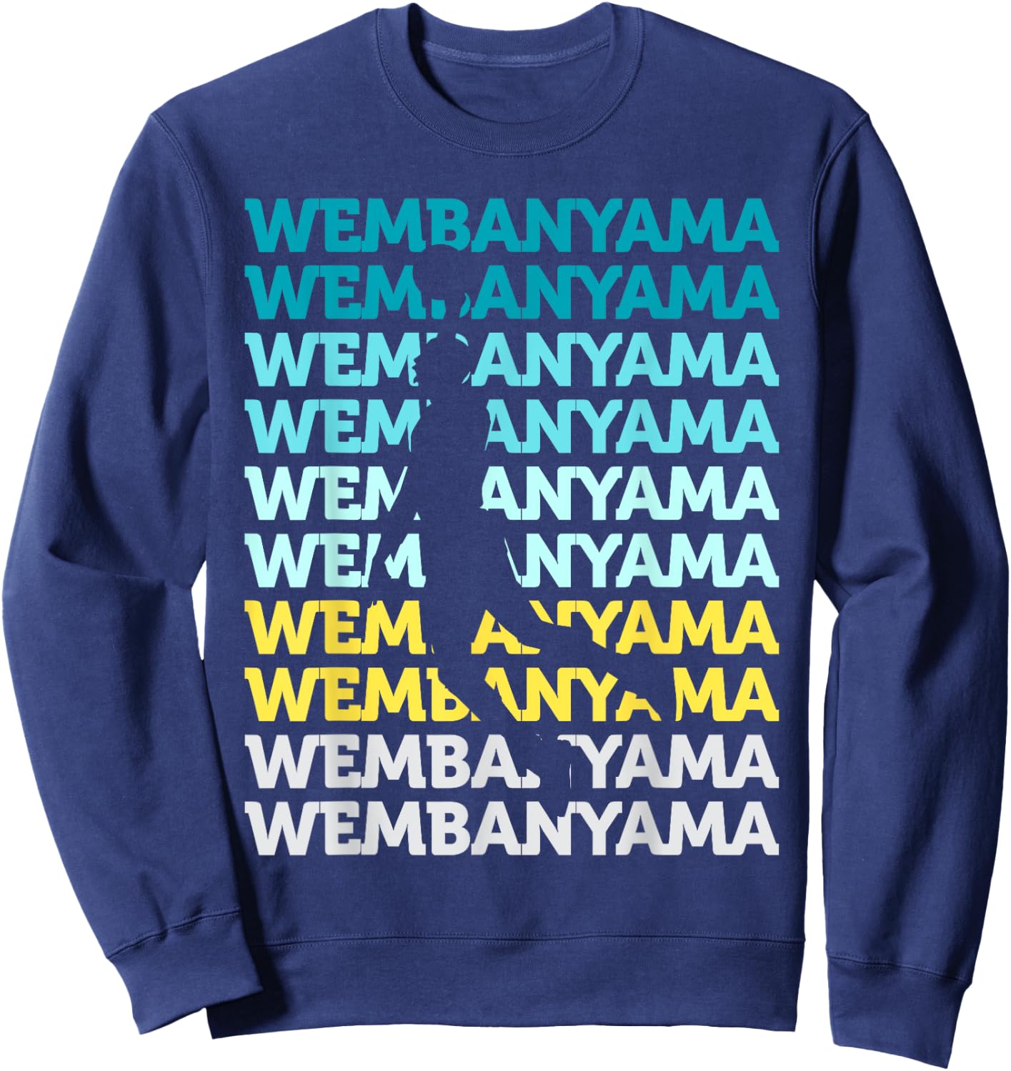 Wembanyama Basketball Amazing Gift Fan Sweatshirt - Sweatshirt | Navy