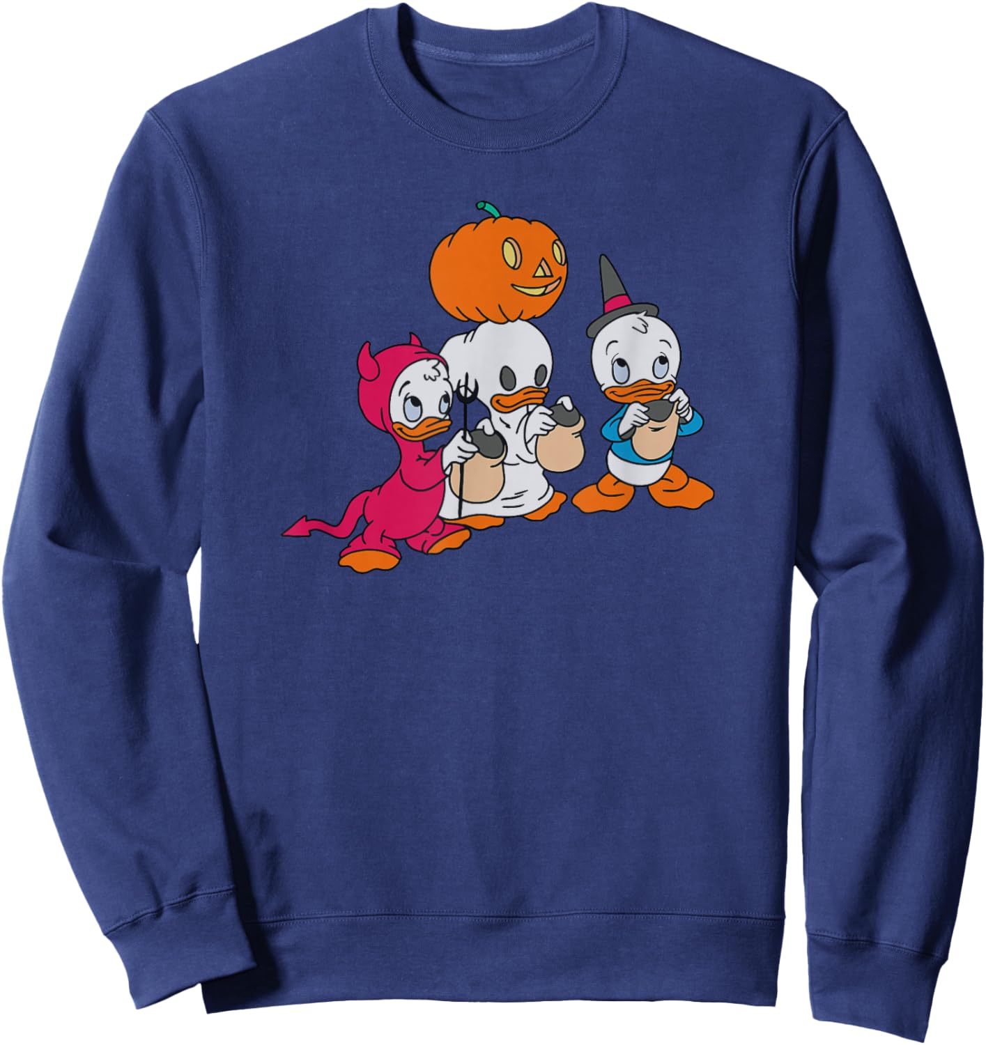 Disney DuckTales Halloween Trick Or Treat Costume Portrait Sweatshirt - Sweatshirt | Navy