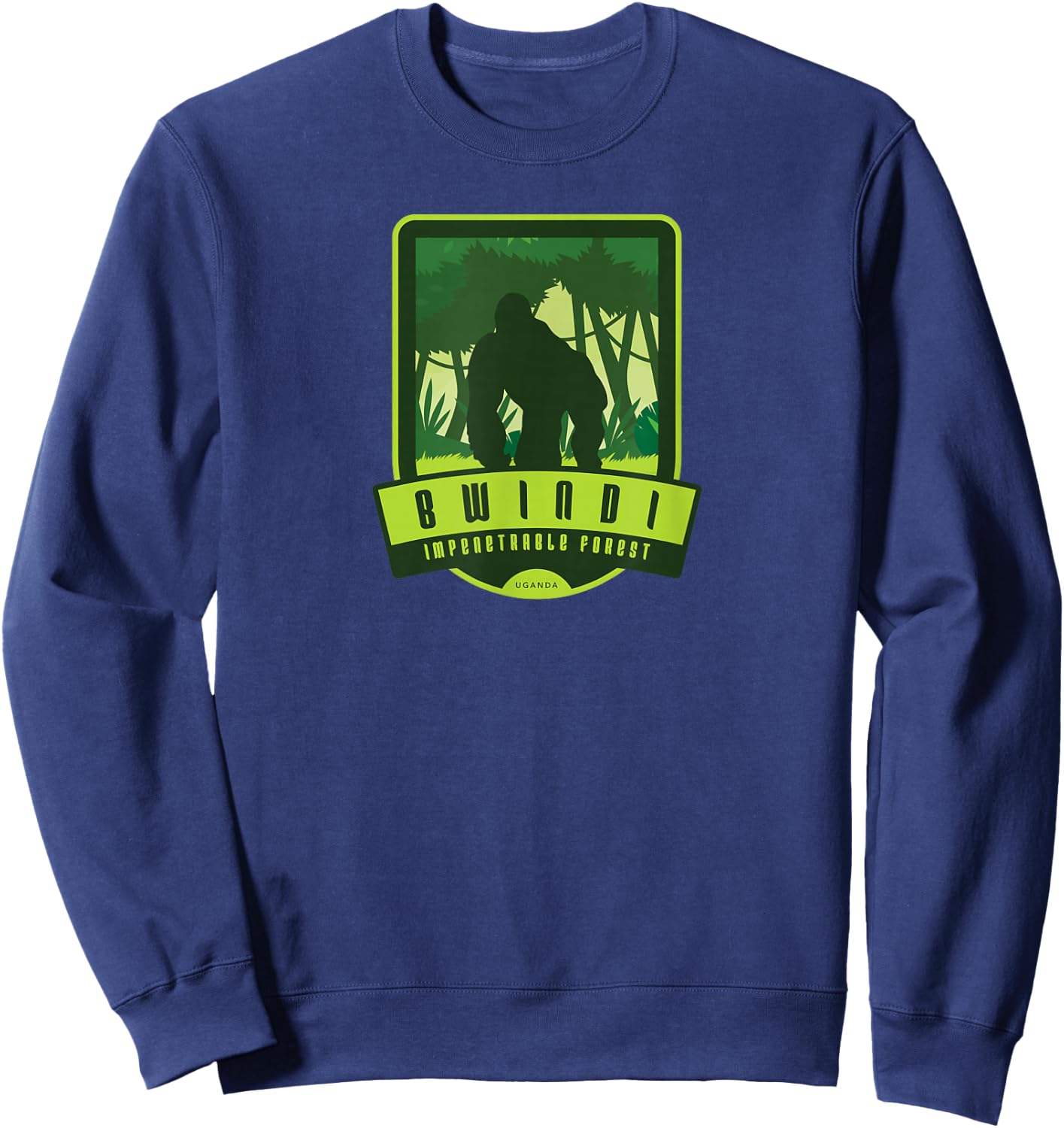 Bwindi Impenetrable National Park - Uganda Sweatshirt - Sweatshirt | Navy
