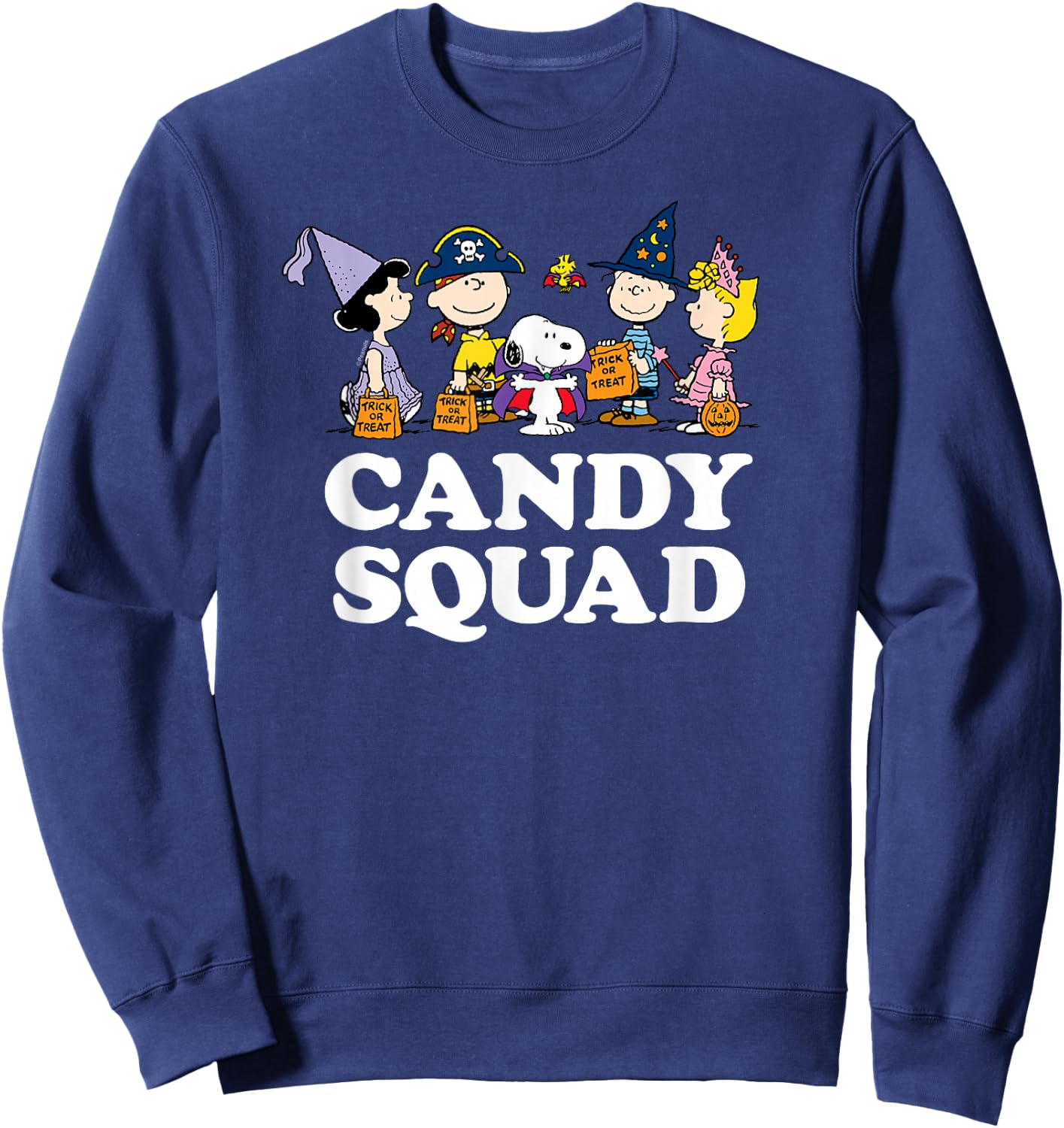 Peanuts - Halloween Candy Squad Sweatshirt - Sweatshirt | Navy