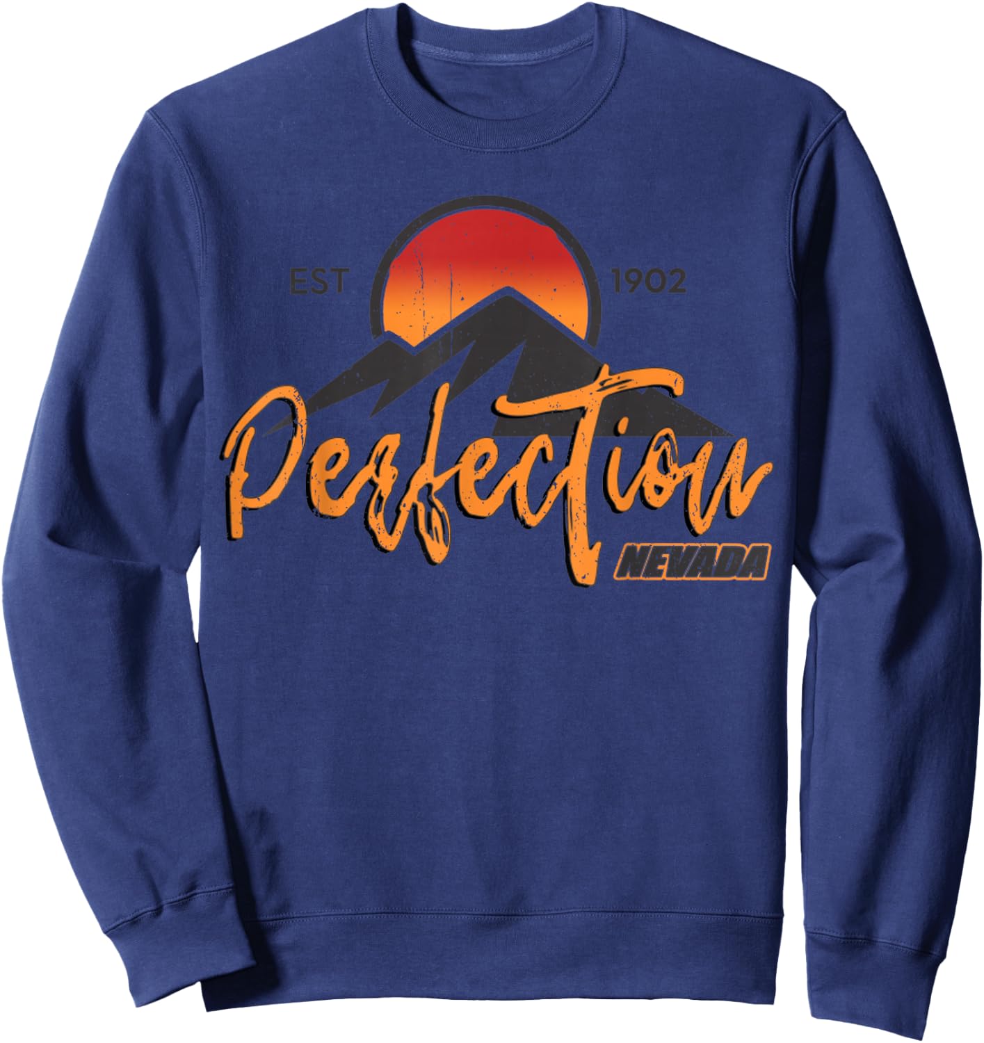 Vintage Tremors Perfection Nevada Sweatshirt - Sweatshirt | Navy