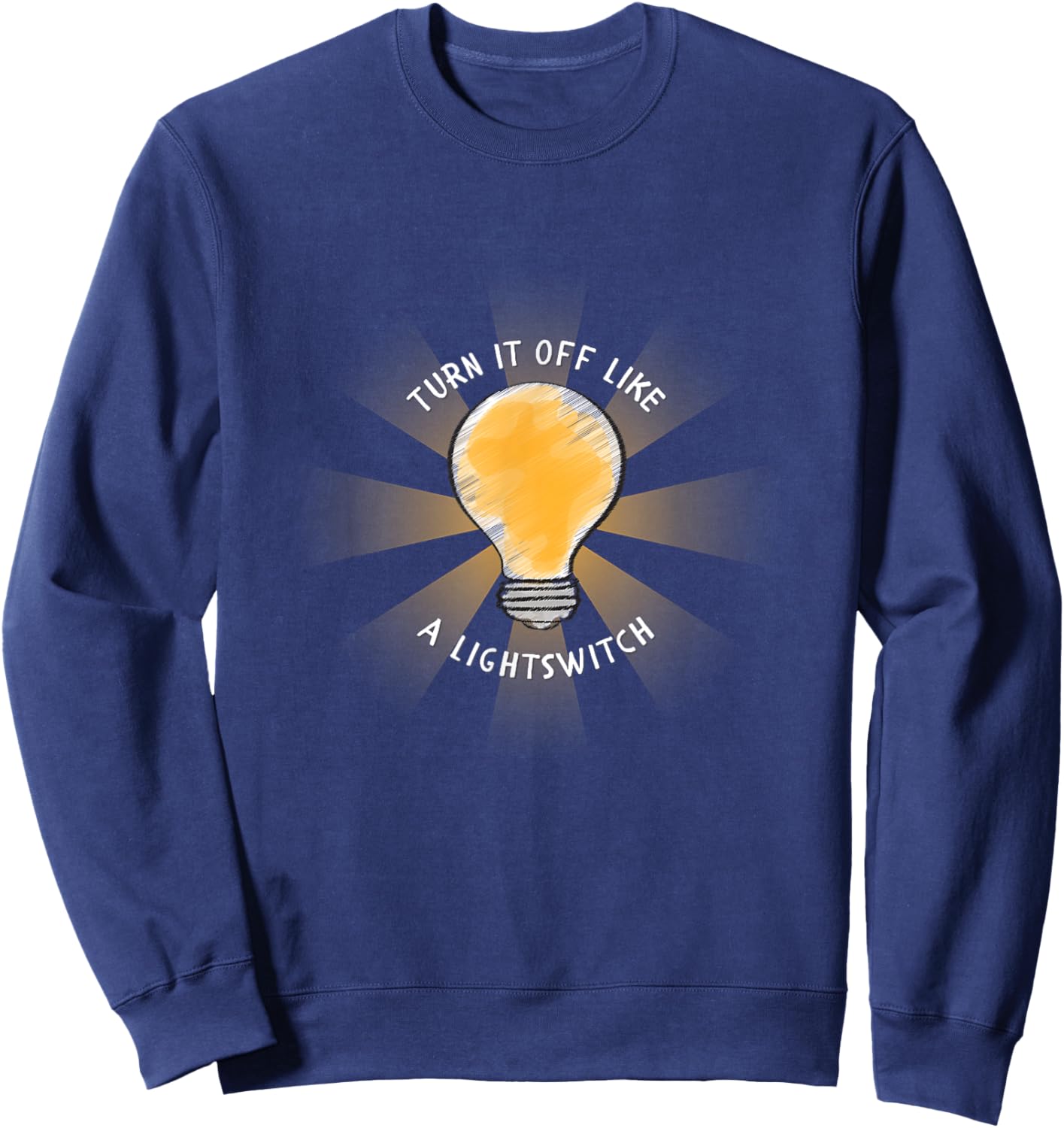 Book of Mormon Musical Turn It Off Sweatshirt - Sweatshirt | Navy
