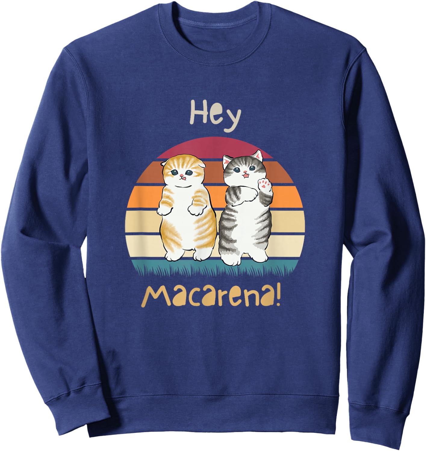 Hey Macarena Sweatshirt - Sweatshirt | Navy