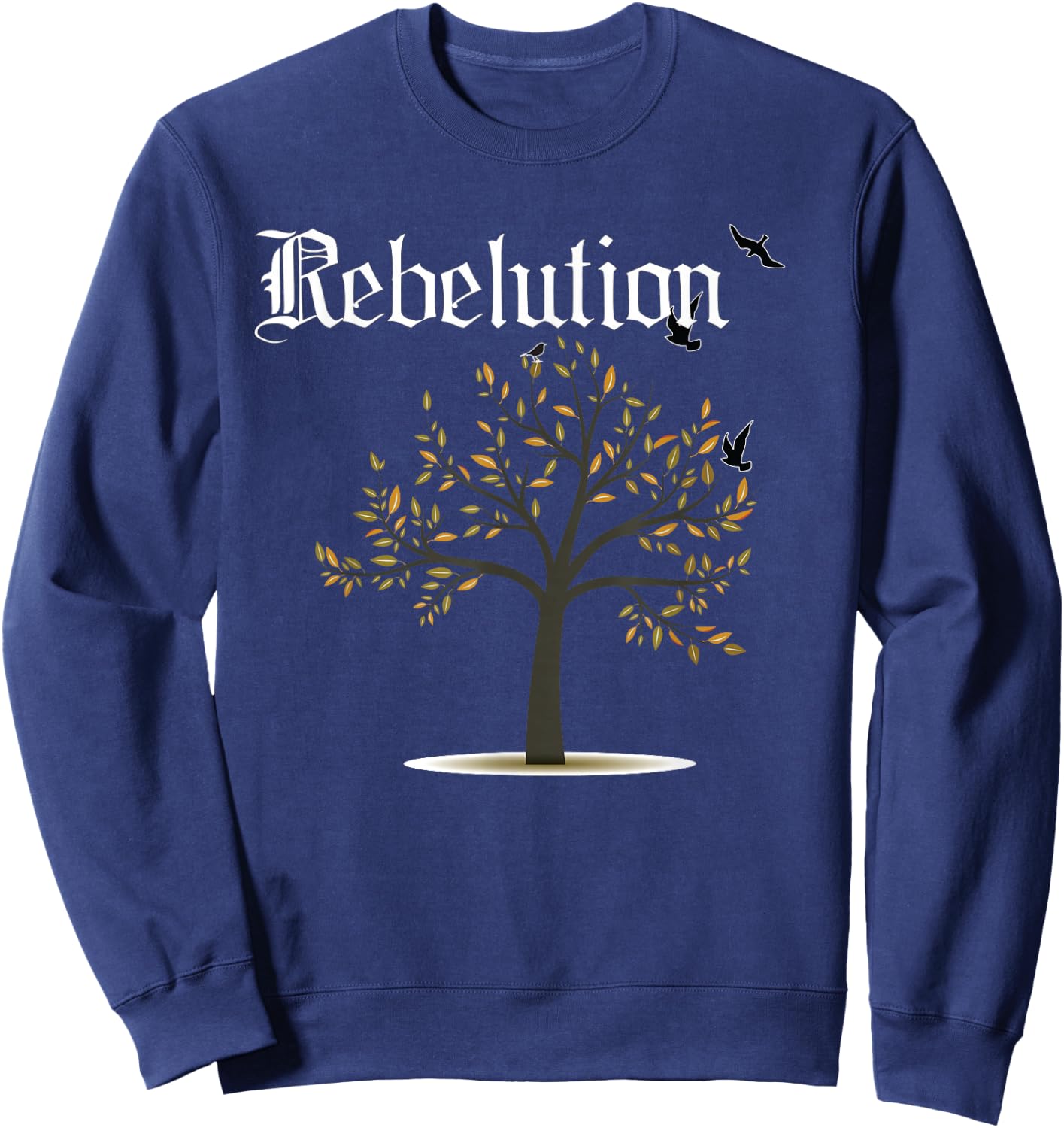 Rebelution Falling into Place Sweatshirt - Sweatshirt | Navy