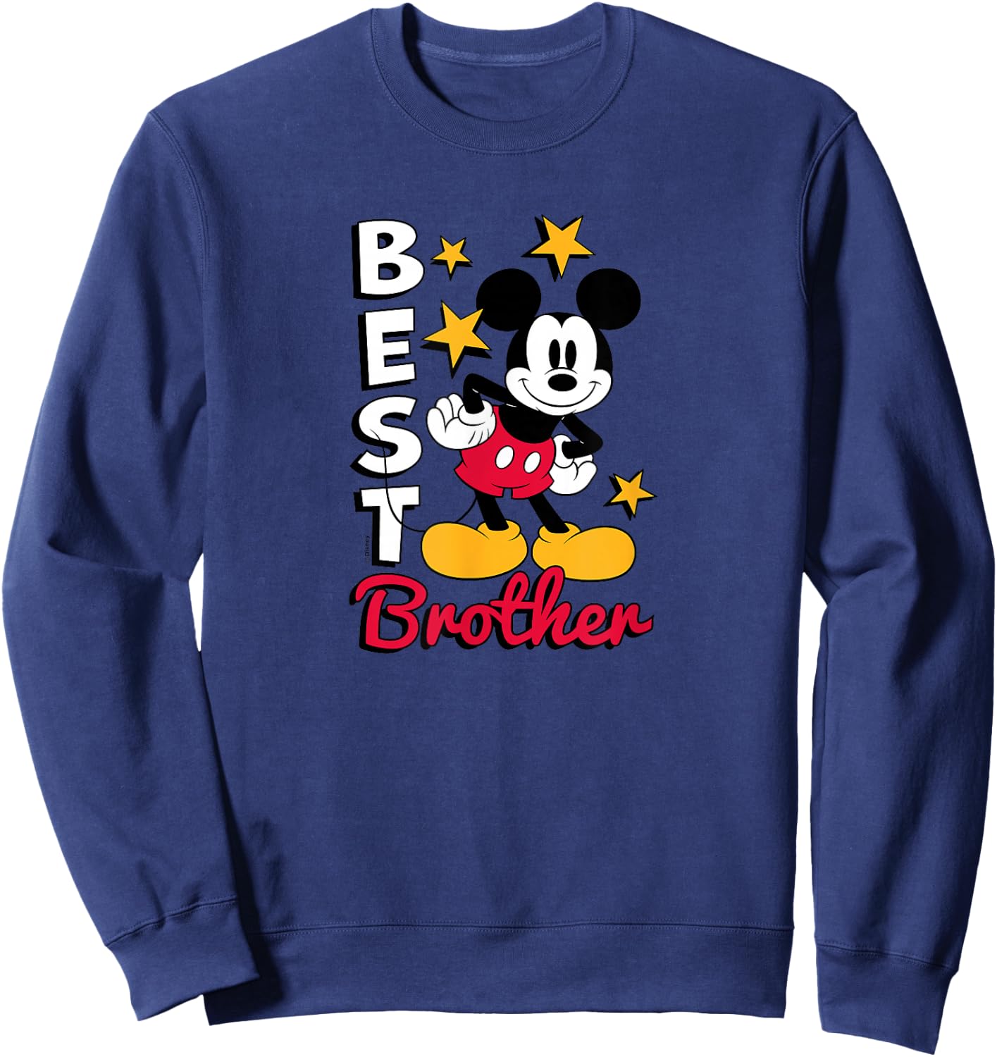 Disney - Mickey Best Brother Sweatshirt - Sweatshirt | Navy