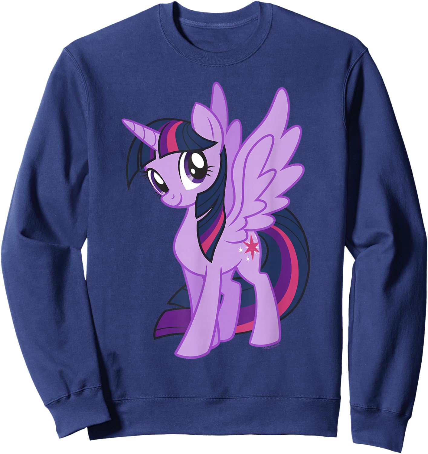 My Little Pony: Friendship is Magic Big Twilight Portrait Sweatshirt - Sweatshirt | Navy