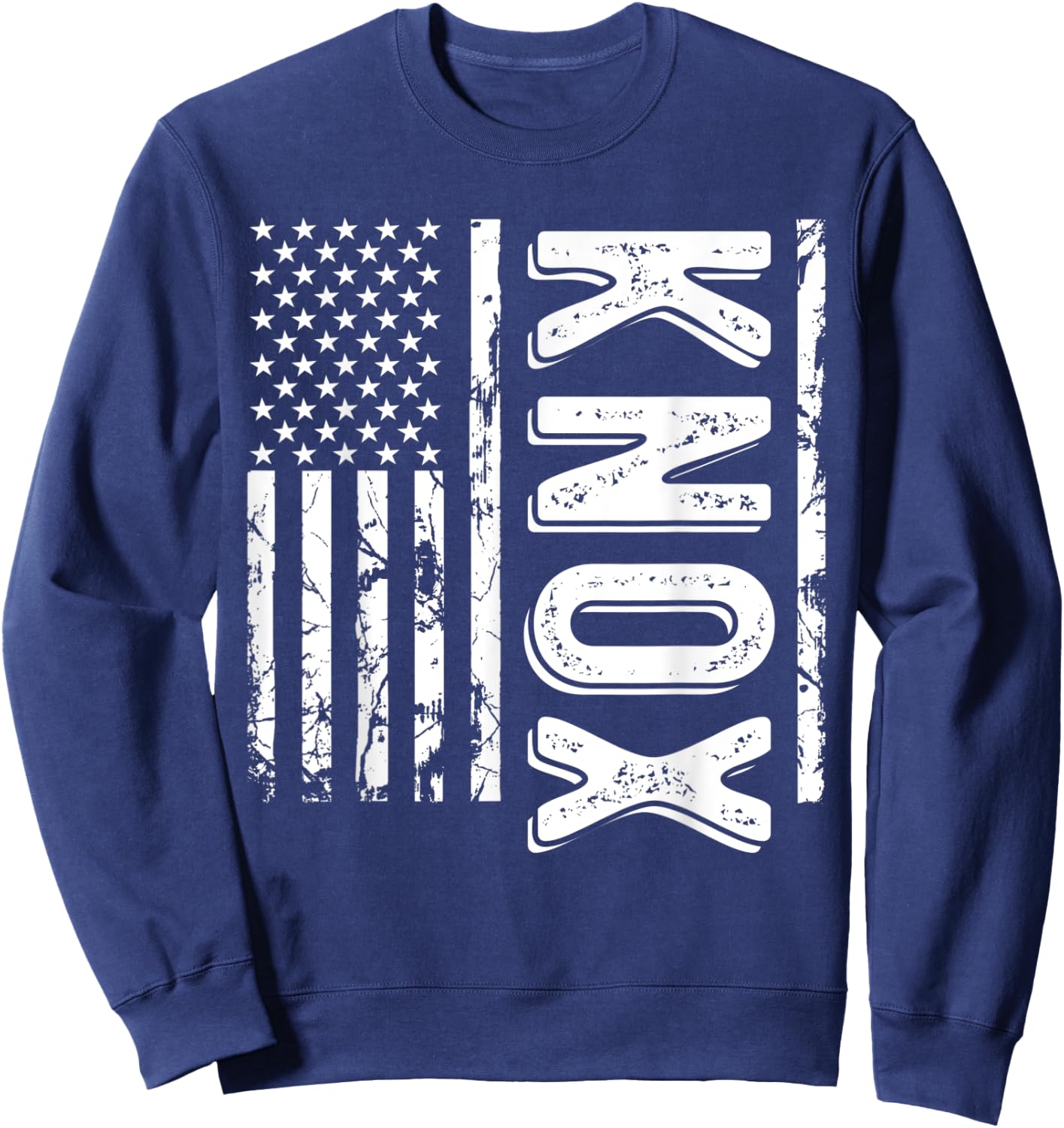Knox Last Name Funny Surname Team Knox Family Sweatshirt - Sweatshirt | Navy