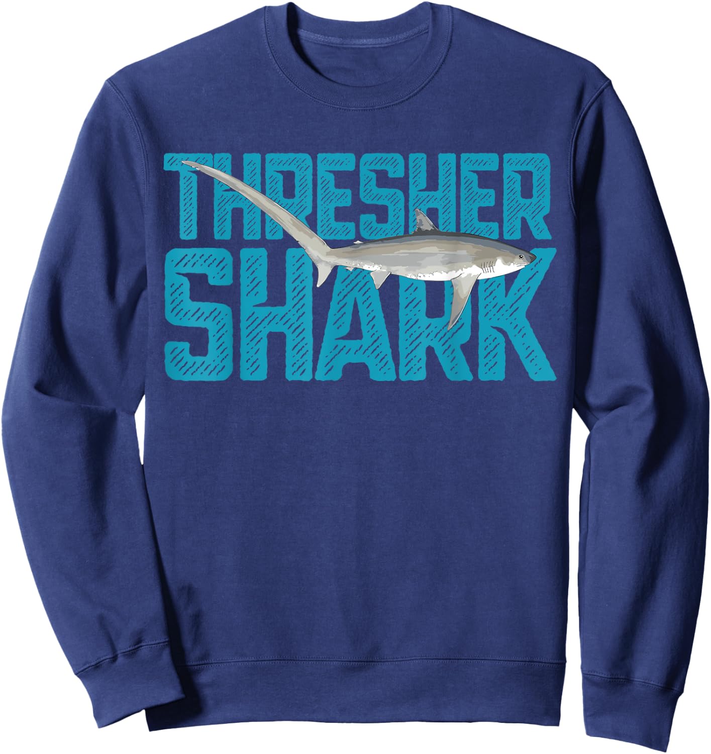 Thresher Shark Sweatshirt - Sweatshirt | Navy