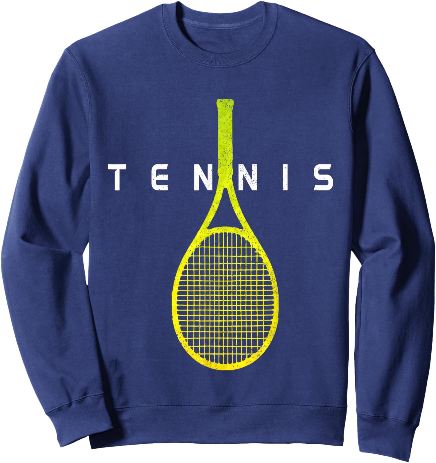 Tennis Player Sports Sweatshirt - Sweatshirt | Navy