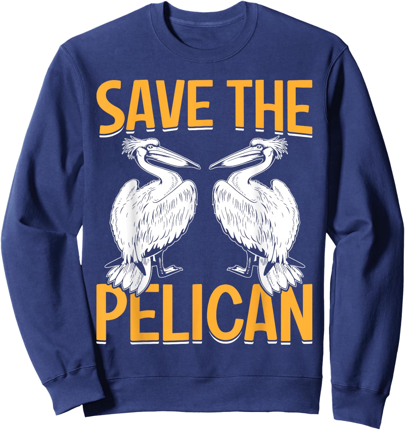 Save The Pelican Sweatshirt - Sweatshirt | Navy