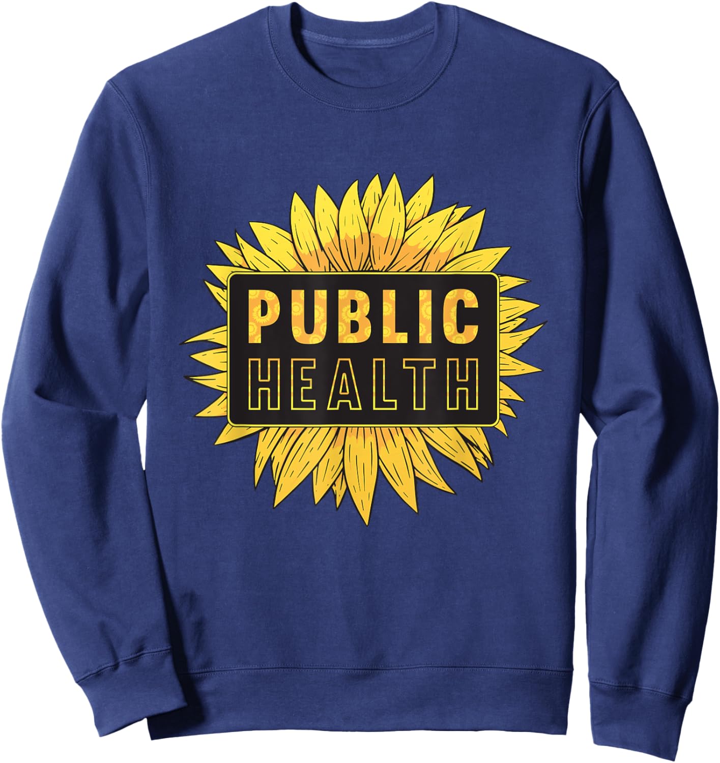 Public Health Blood Donation Nurses Public Health Worker Sweatshirt - Sweatshirt | Navy