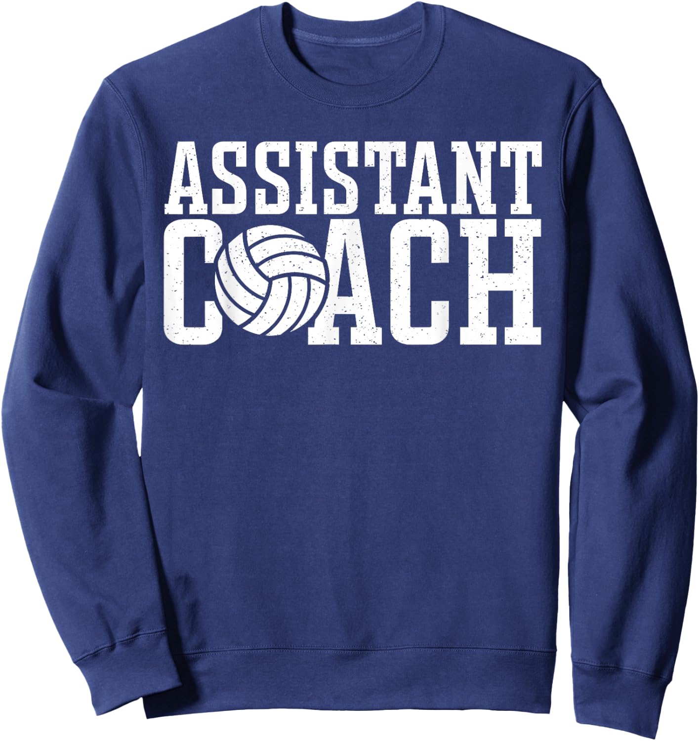 Assistant Volleyball Coach Sweatshirt - Sweatshirt | Navy