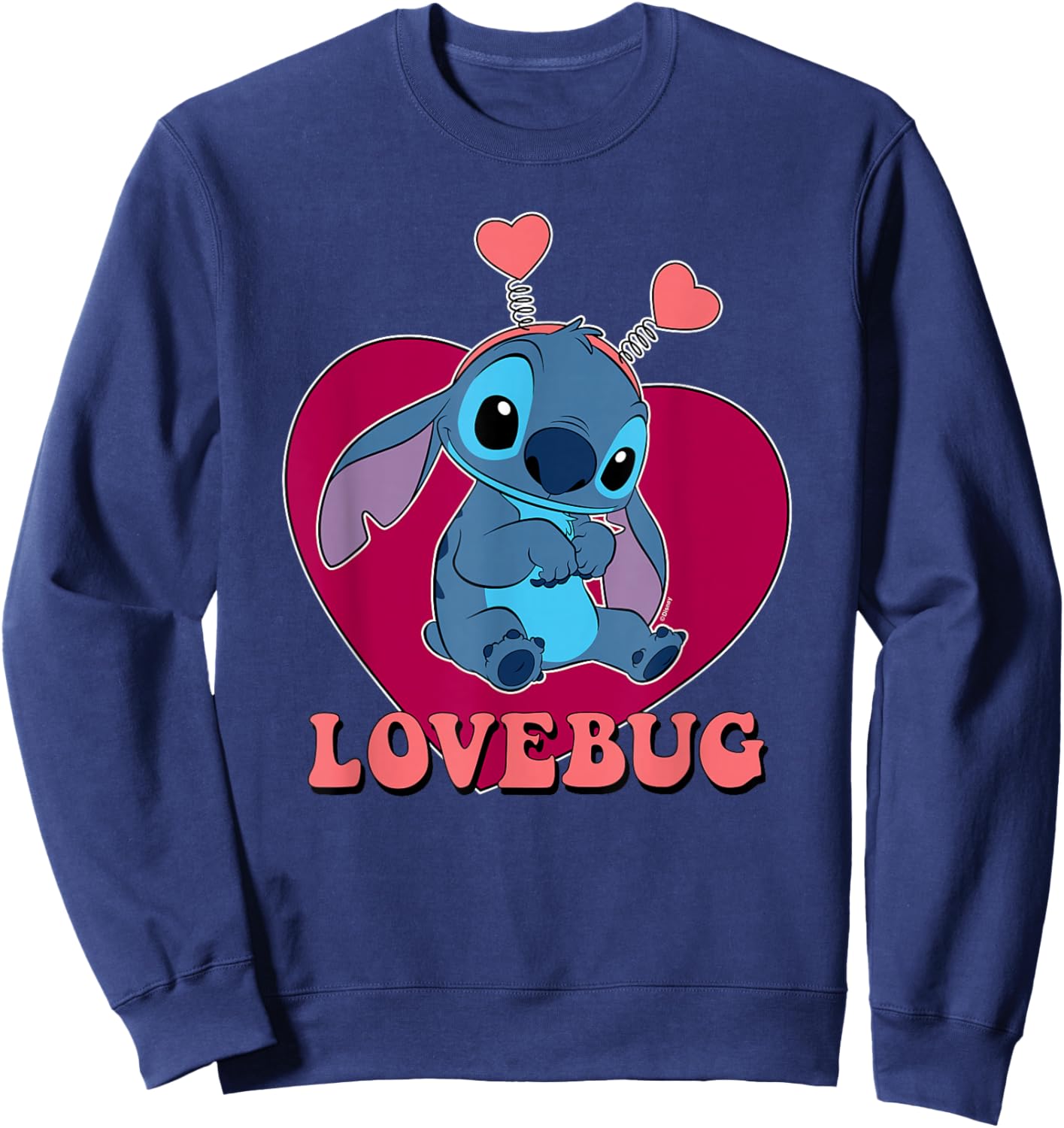 Lilo and Stitch - Lovebug Stitch Sweatshirt - Sweatshirt | Navy
