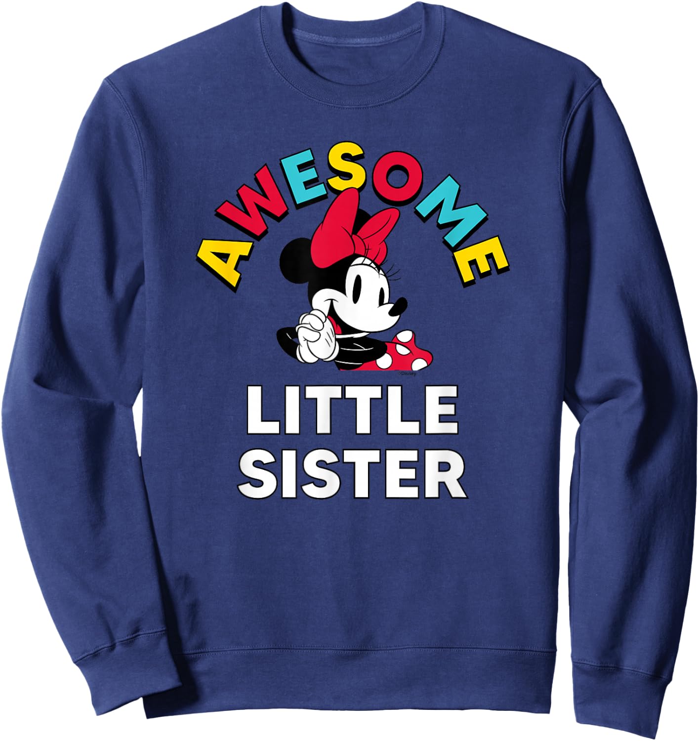Disney - Awesome Little Sister Sweatshirt - Sweatshirt | Navy