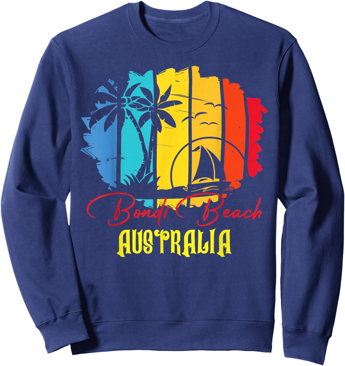 Bondi Beach Australia Beach Summer Sweatshirt - Sweatshirt | Navy