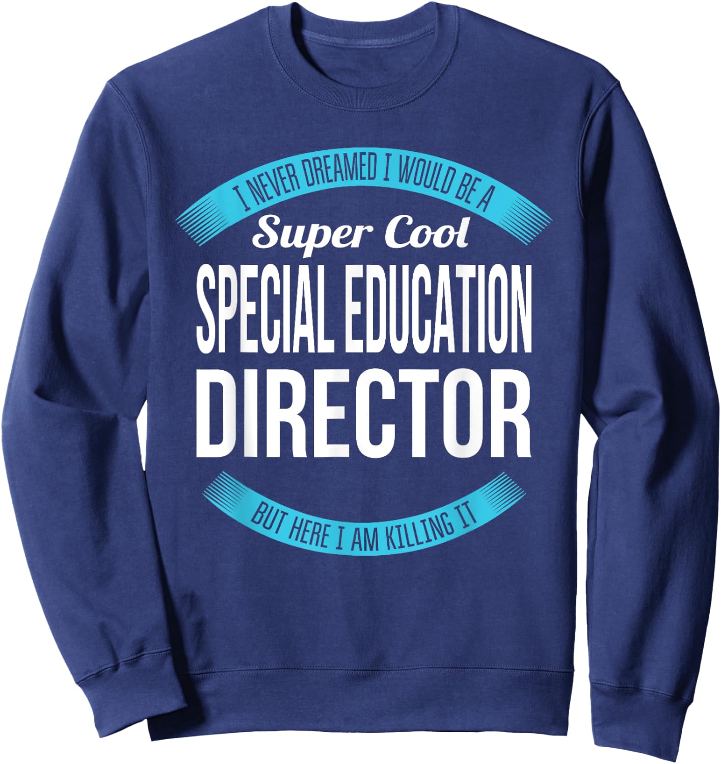 Special Education Director Funny Gift Sweatshirt - Sweatshirt | Navy
