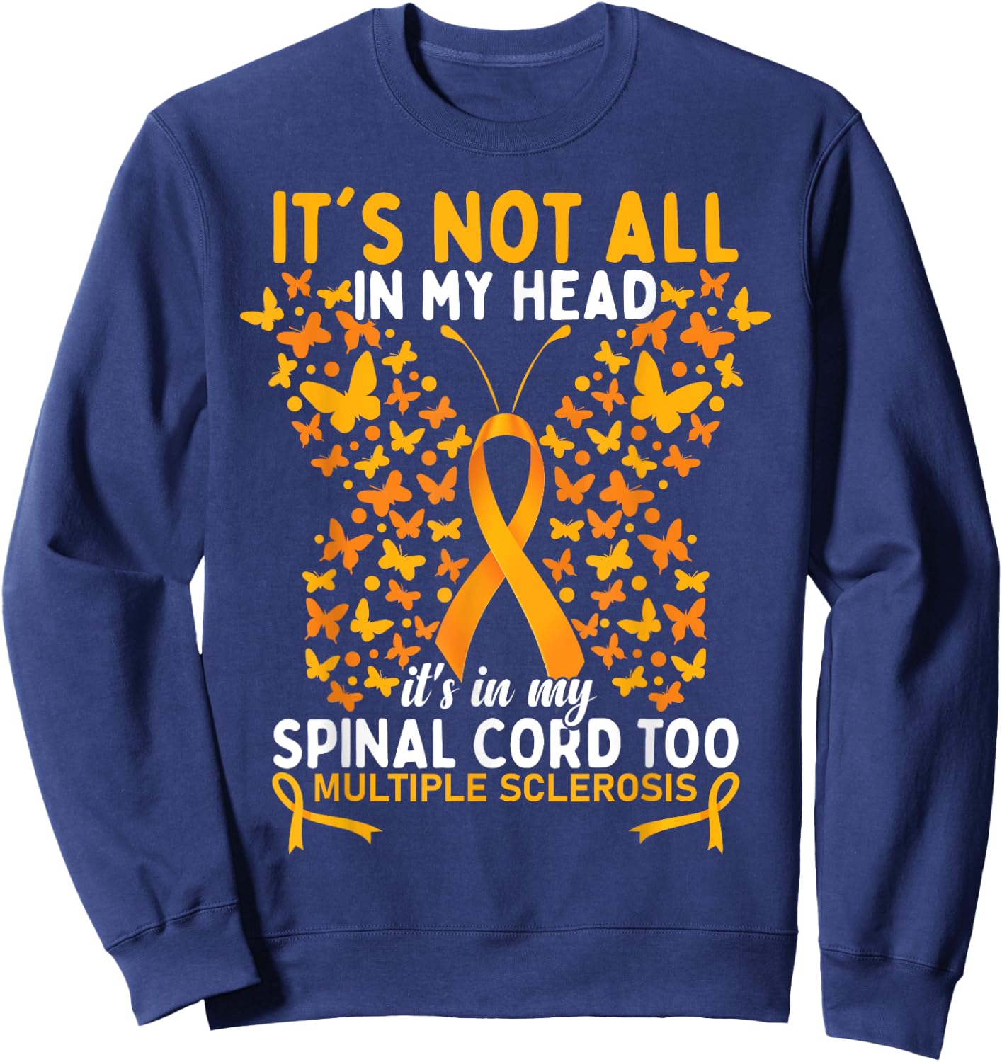 Multiple Sclerosis Women Sweatshirt - Sweatshirt | Navy
