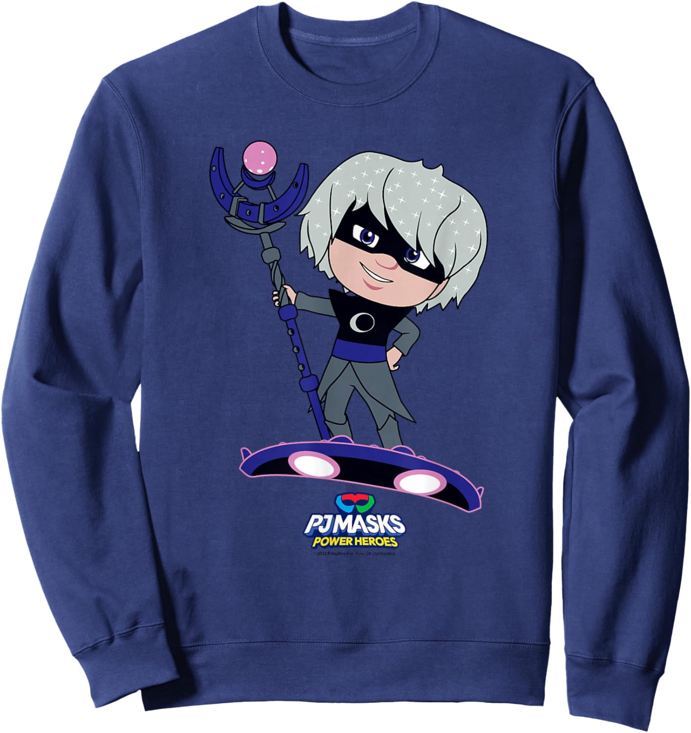 PJ Masks Luna Girl Night Time Villain Luna Board Portrait Sweatshirt - Sweatshirt | Navy