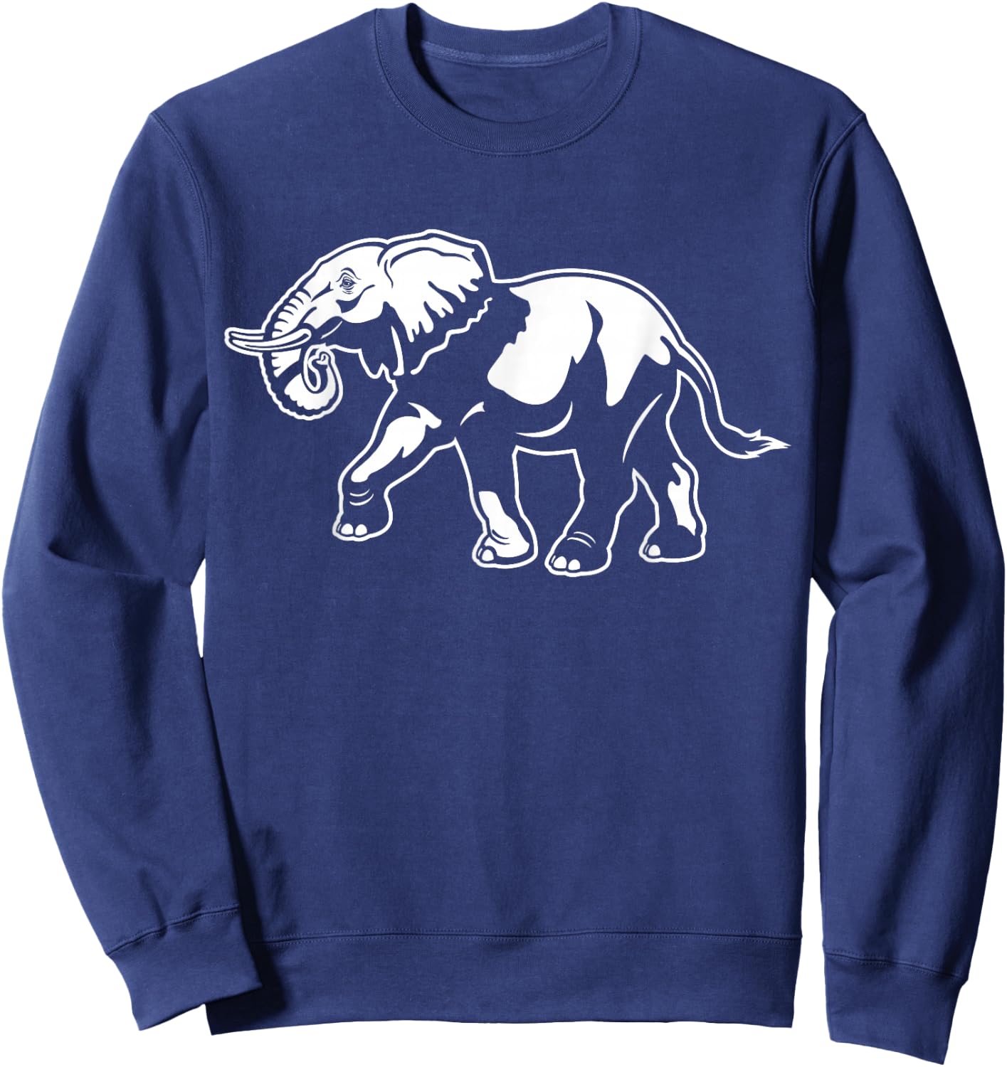 Literal White Elephant Gag Gift Funny Sweatshirt - Sweatshirt | Navy