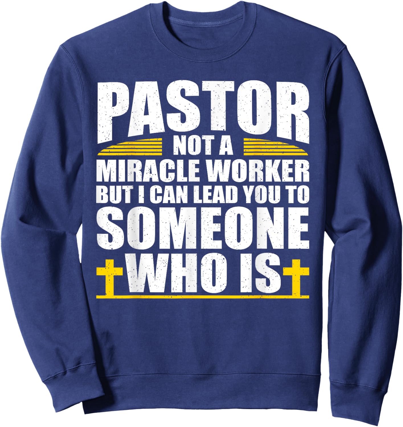 Best Pastor Appreciation Art Women Preacher Minister Sweatshirt - Sweatshirt | Navy