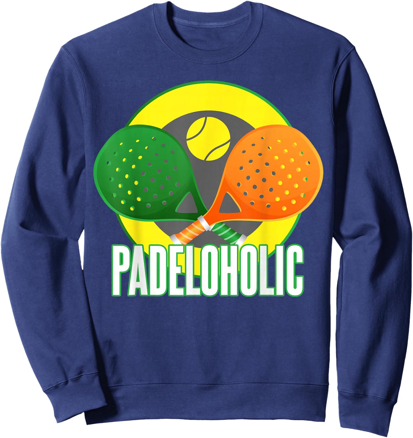 Padel Shirt Funny Padeloholic Padeleur Sport Padel Player Sweatshirt - Sweatshirt | Navy