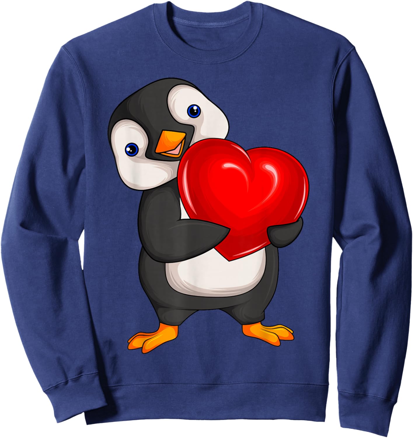 Penguin Women's Girls Children Penguin Sweatshirt - Sweatshirt | Navy