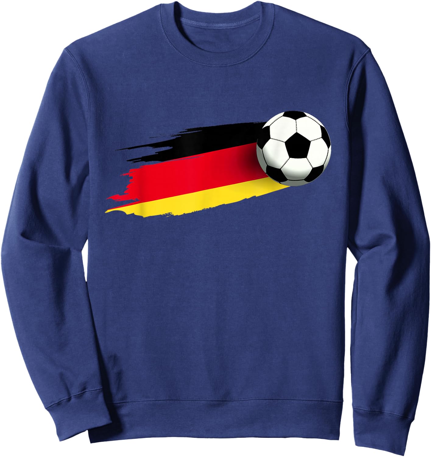 Germany Flag Jersey German Soccer Team German Sweatshirt - Sweatshirt | Navy