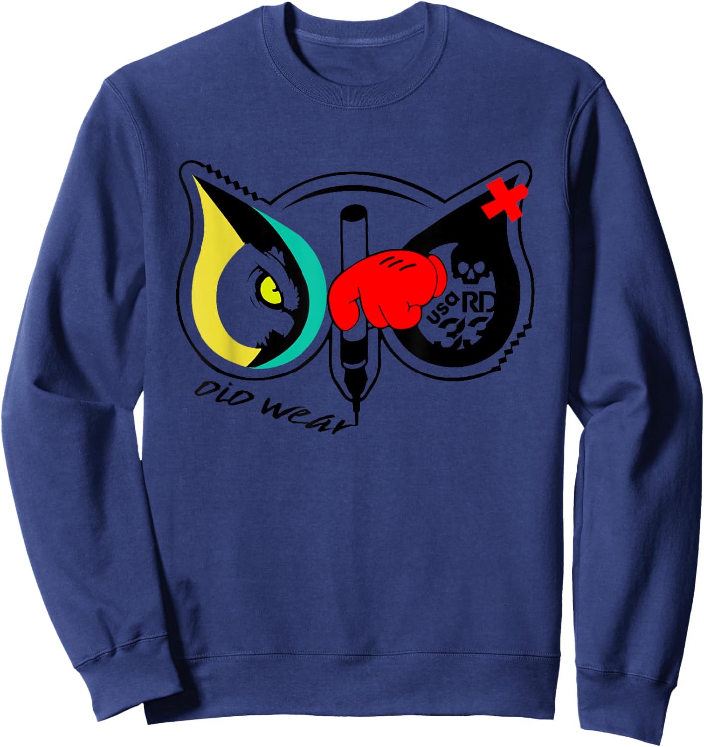 Lapiz Oio Conciente Conciente wear Sweatshirt - Sweatshirt | Navy
